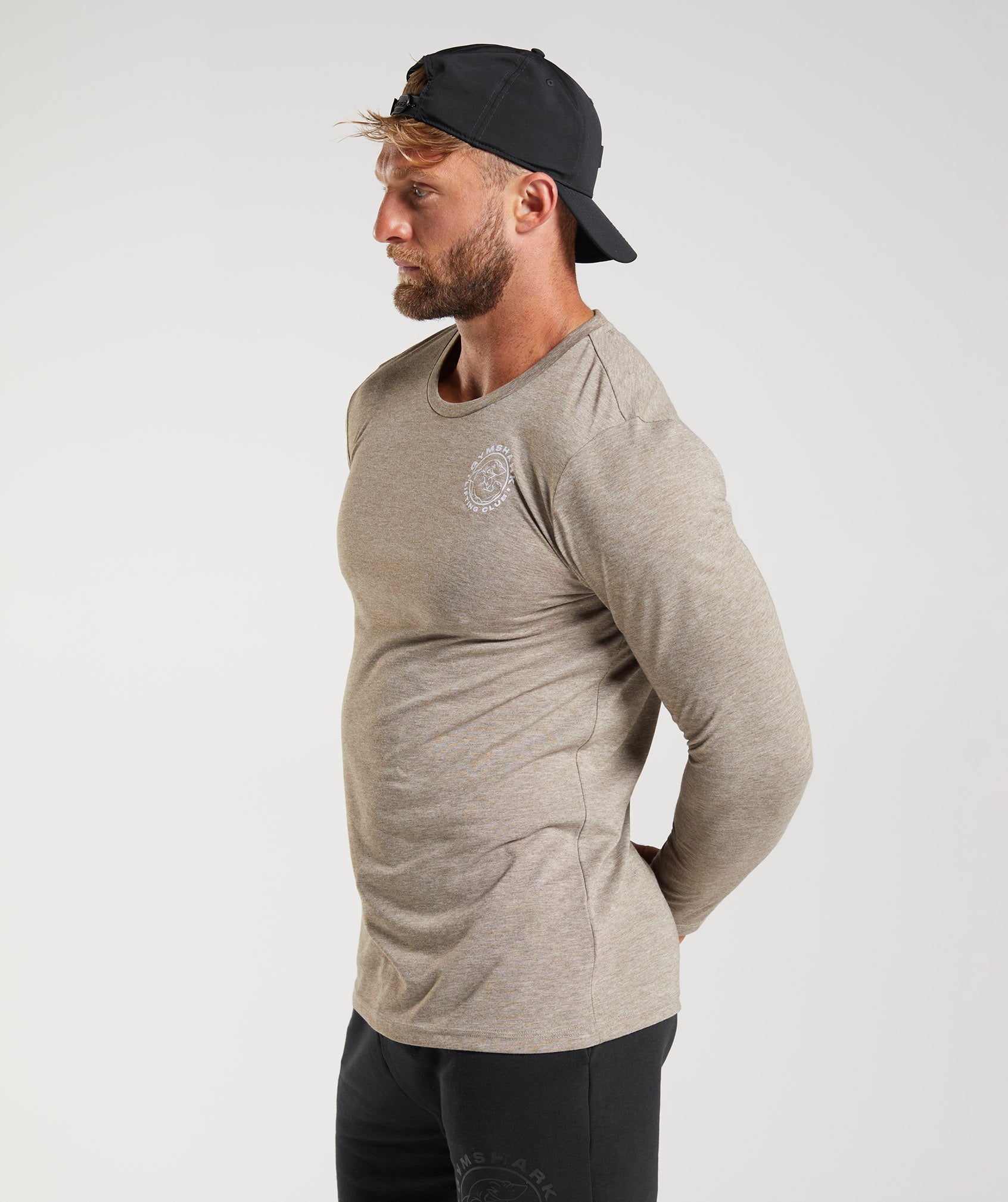 Legacy Long Sleeve T-Shirt in Limestone Marl