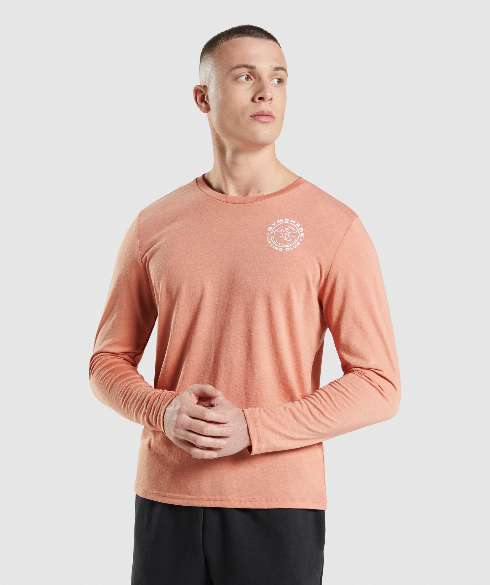 Legacy Long Sleeve T-Shirt in Nevada Pink - view 2