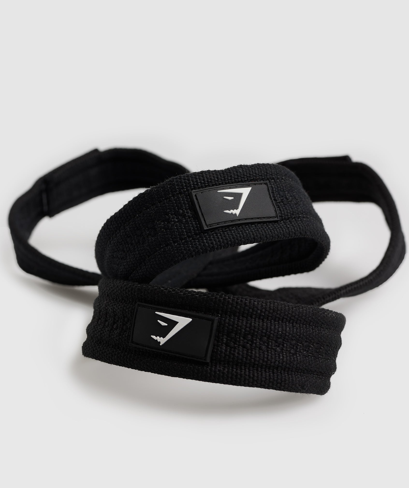 Gymshark Silicone Grip Lifting Straps - Black | Gymshark