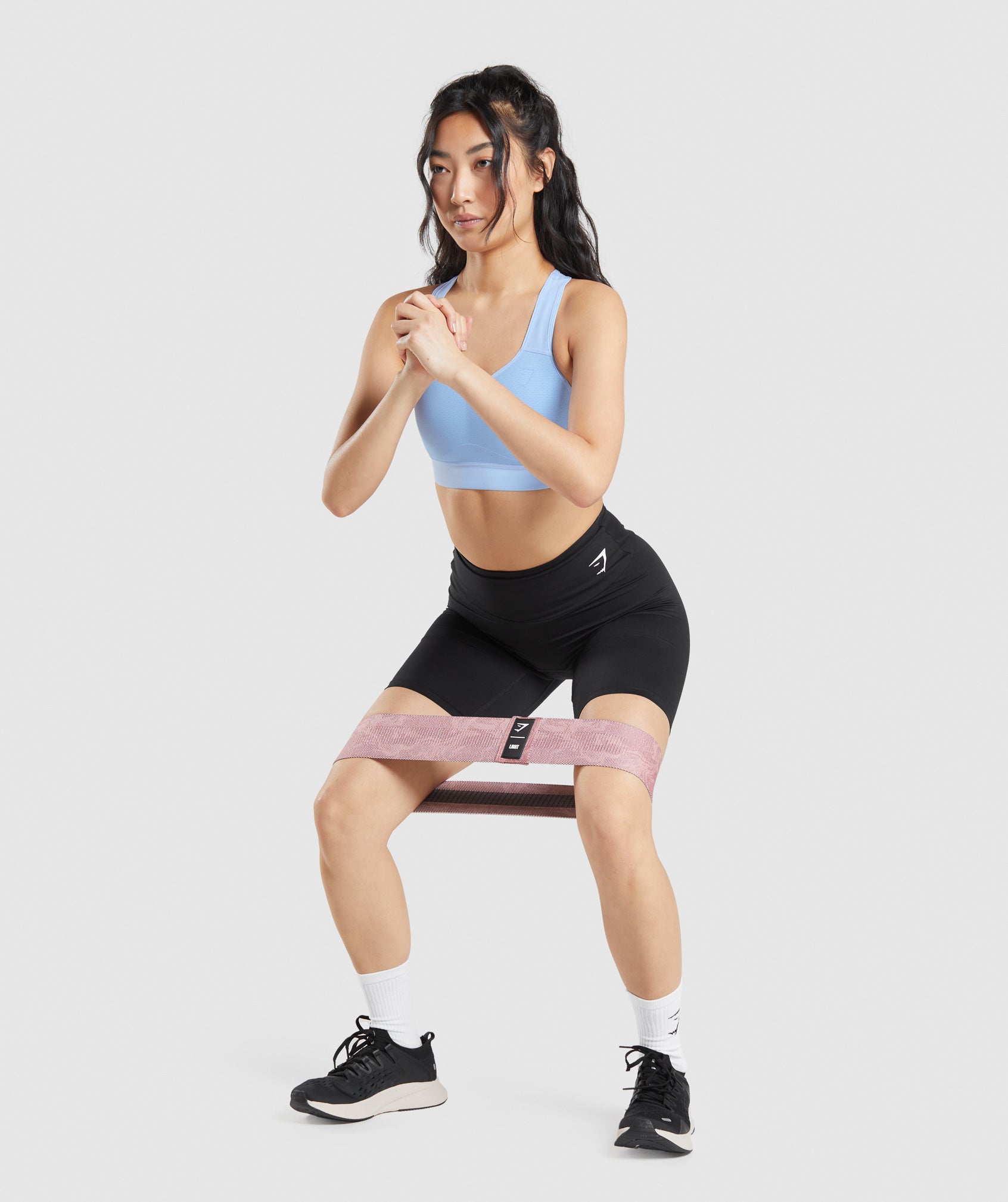 Light Glute Band in Alice Pink Print