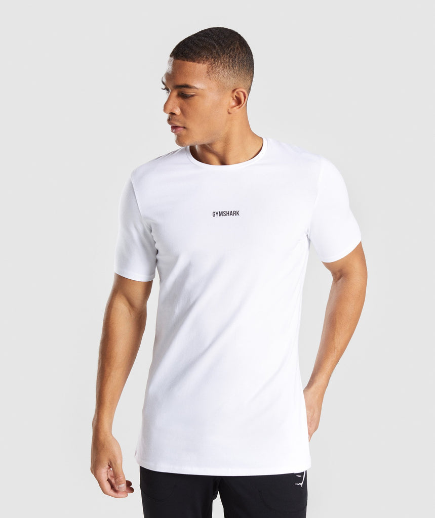 Gymshark Minimal T-Shirt - White 1