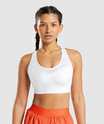 This Gym People Sports Bra Is A Perfect Lululemon Align Tank Dupe Women's  Sport Crop Tanks Tops Breathable Medium Support Padded Fitness Yoga Bras