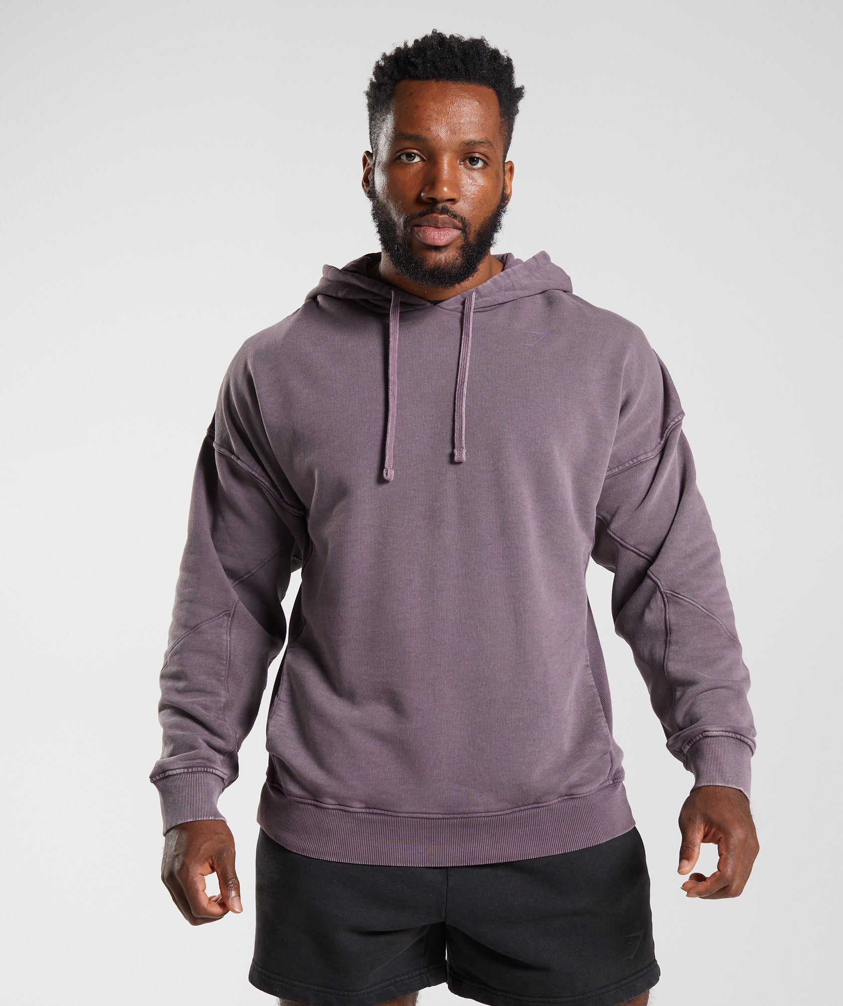 Power Washed Hoodie in Musk Lilac - view 2