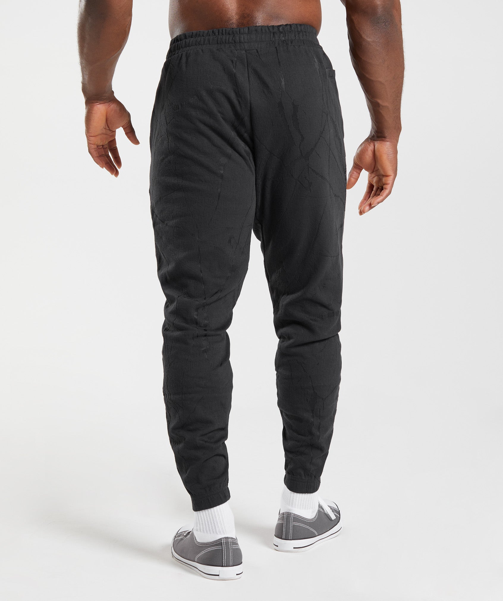 Power Joggers in Black Print - view 2