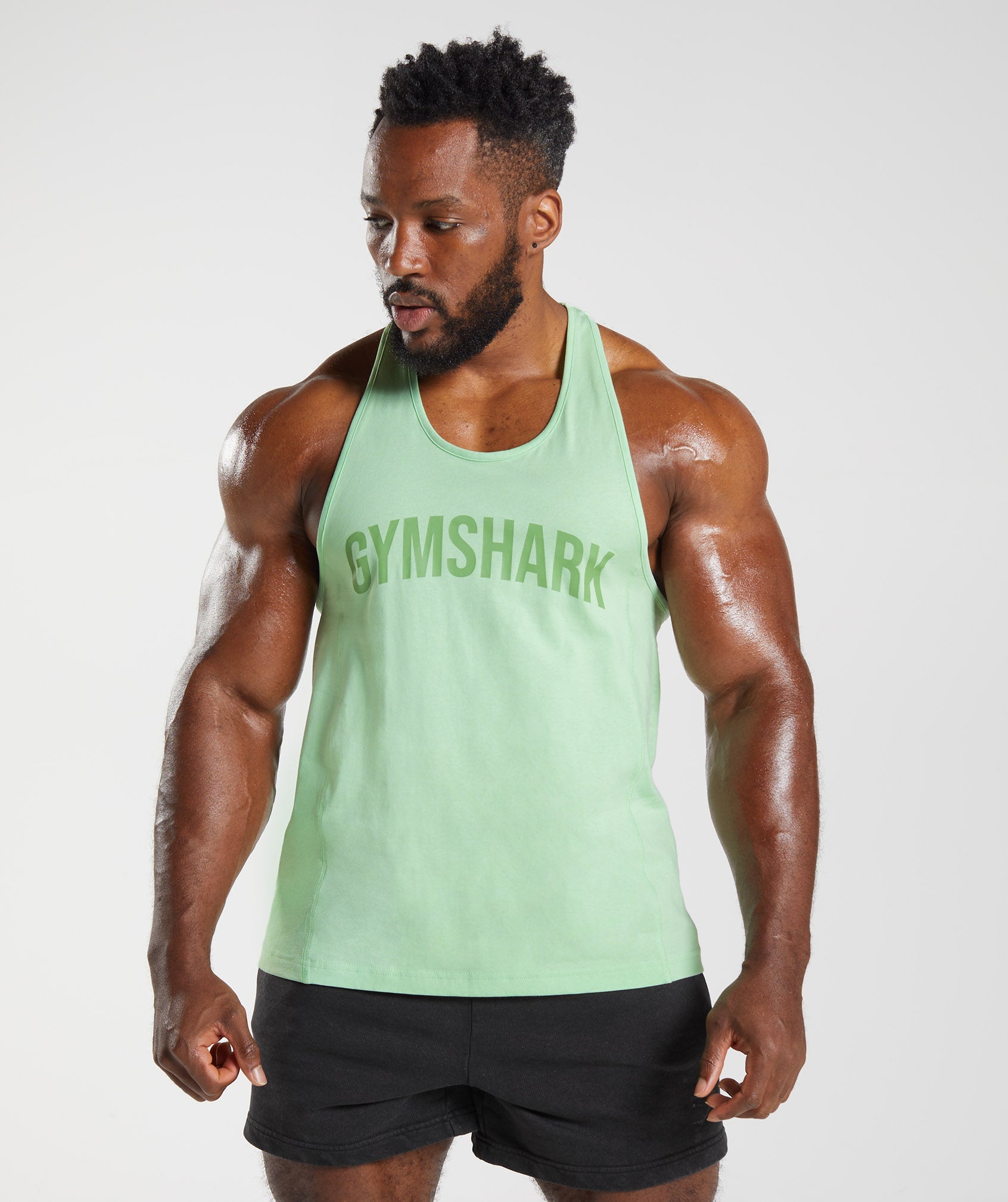 Power Stringer in Aloe Green