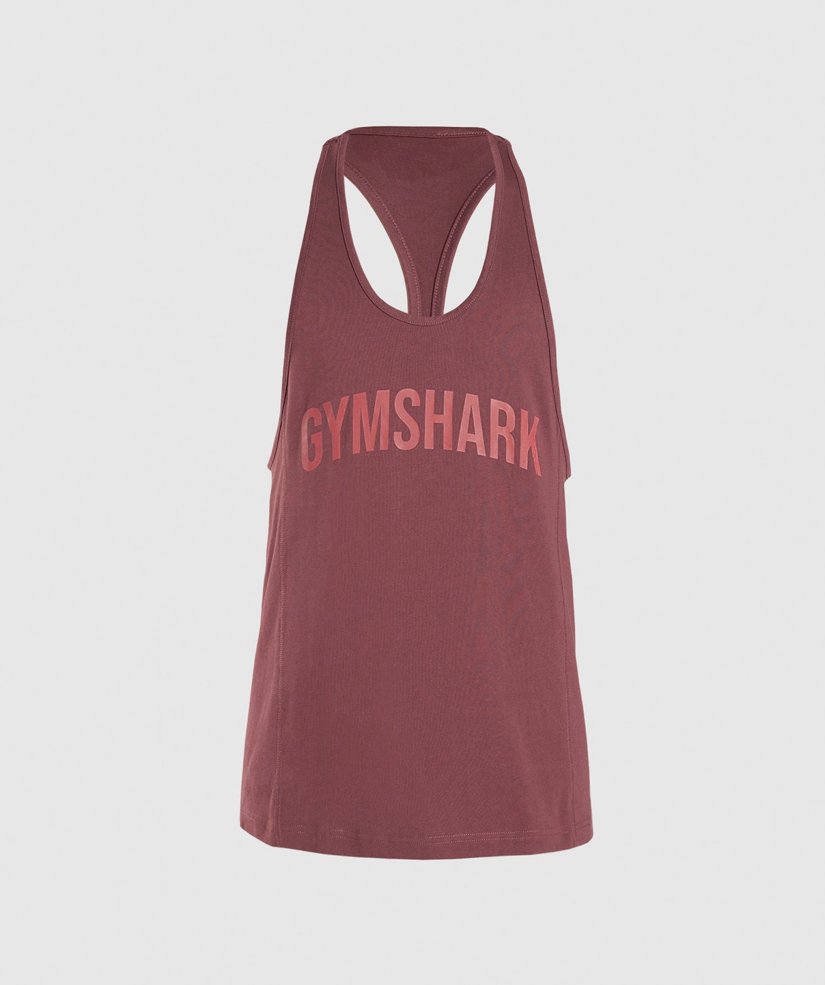 Red GymShark Stringer Large Lightly Worn #GymShark - Depop