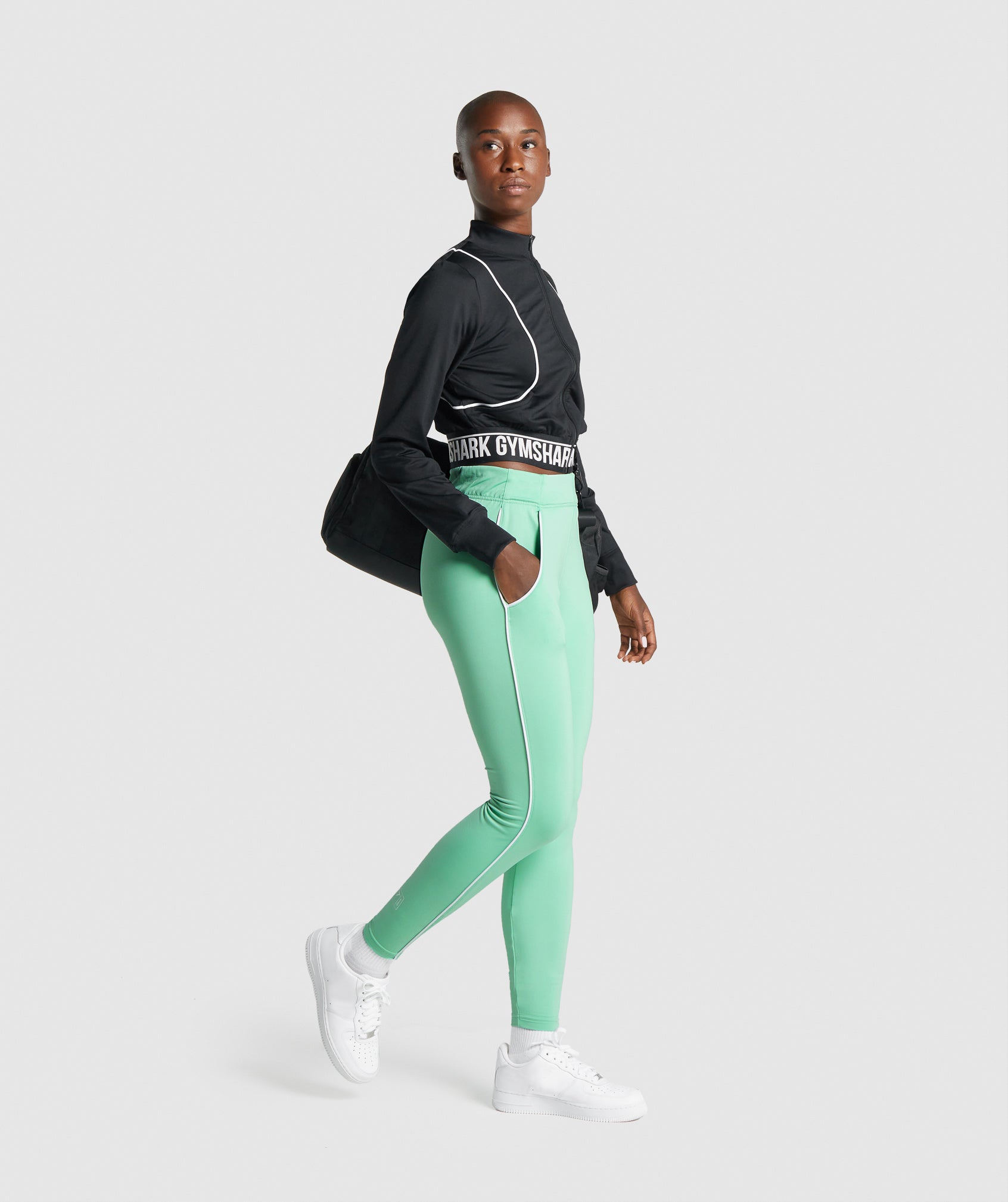 Recess Joggers in Light Green - view 5