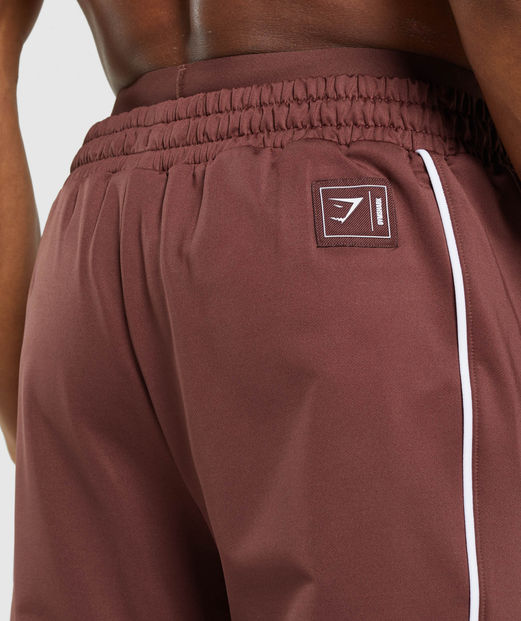 Recess Joggers in Cherry Brown/White - view 5