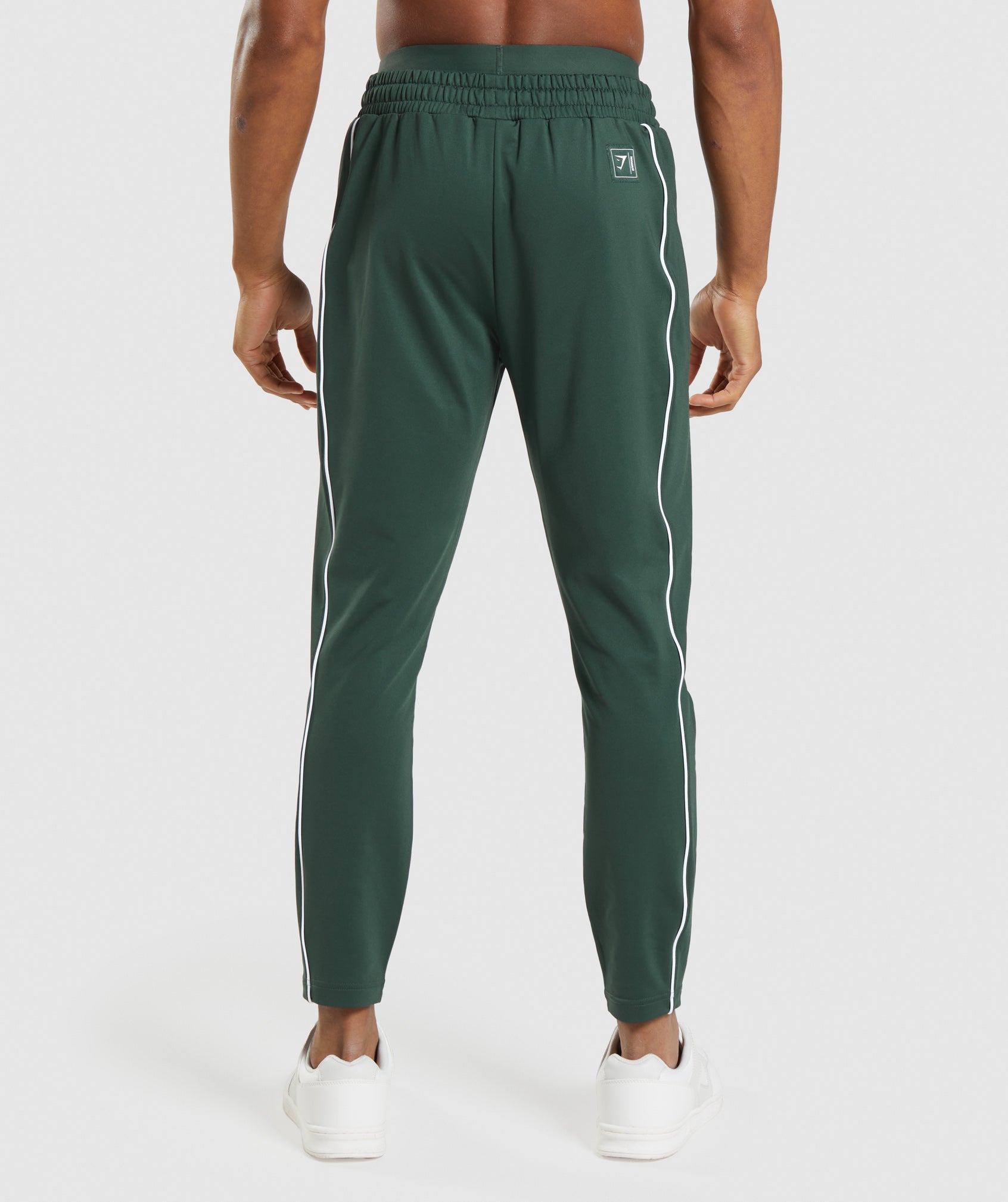 Recess Joggers in Obsidian Green/White - view 2