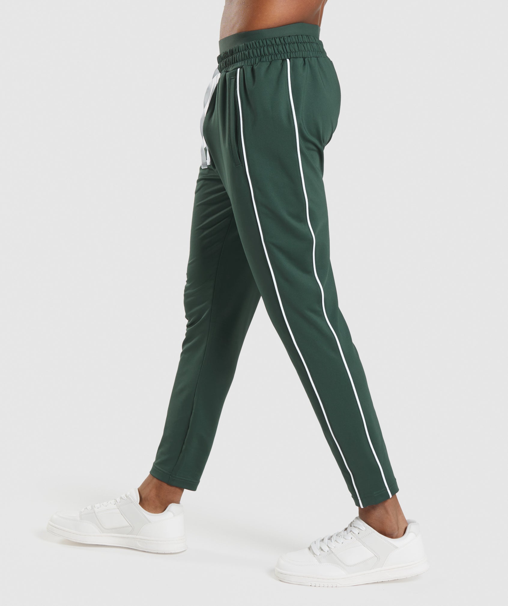 Recess Joggers in Obsidian Green/White - view 3