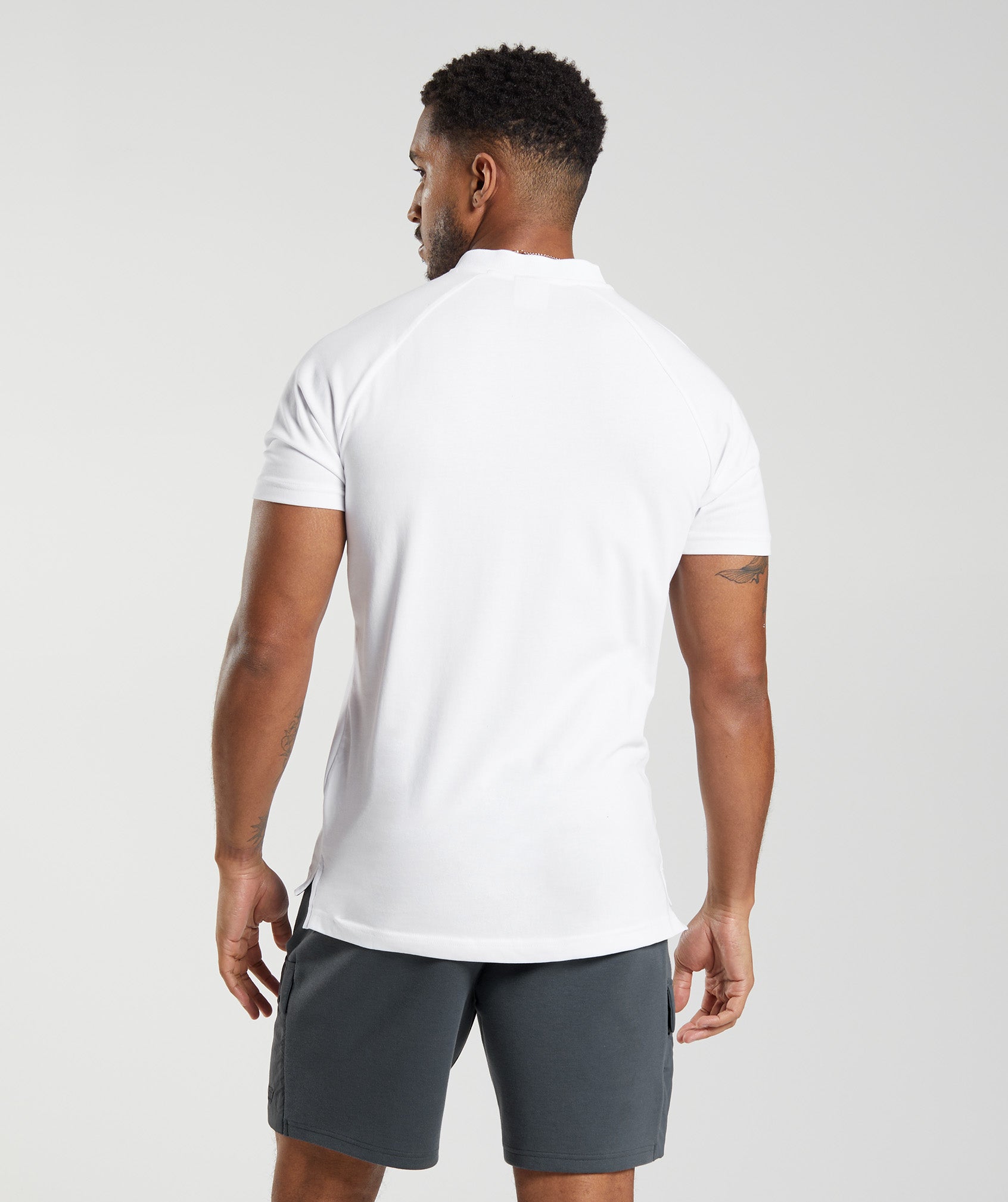 Rest Day Commute Polo Shirt in White - view 2