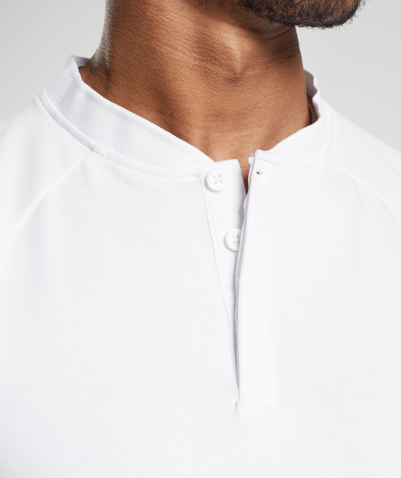Rest Day Commute Polo Shirt in White - view 5