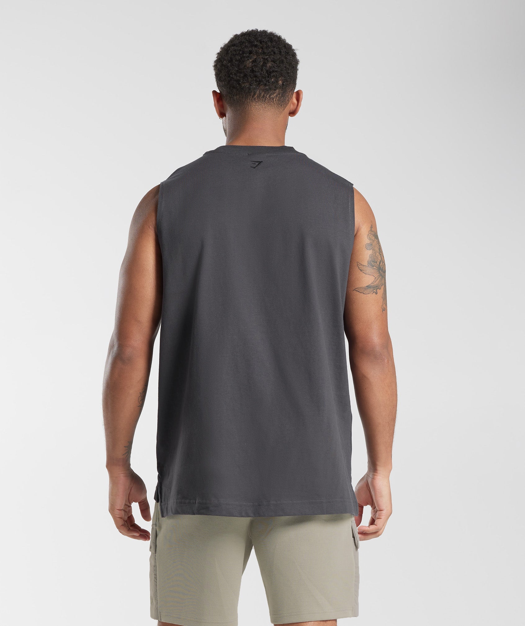 Gymshark Rest Day Essentials Tank - Onyx Grey