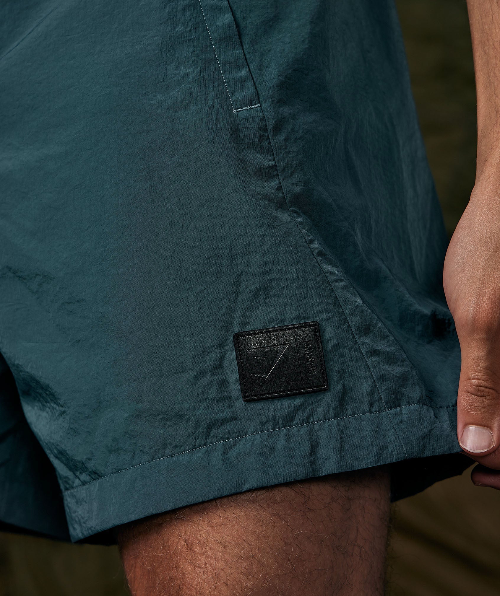 Retake Woven Shorts in Tuscan Teal