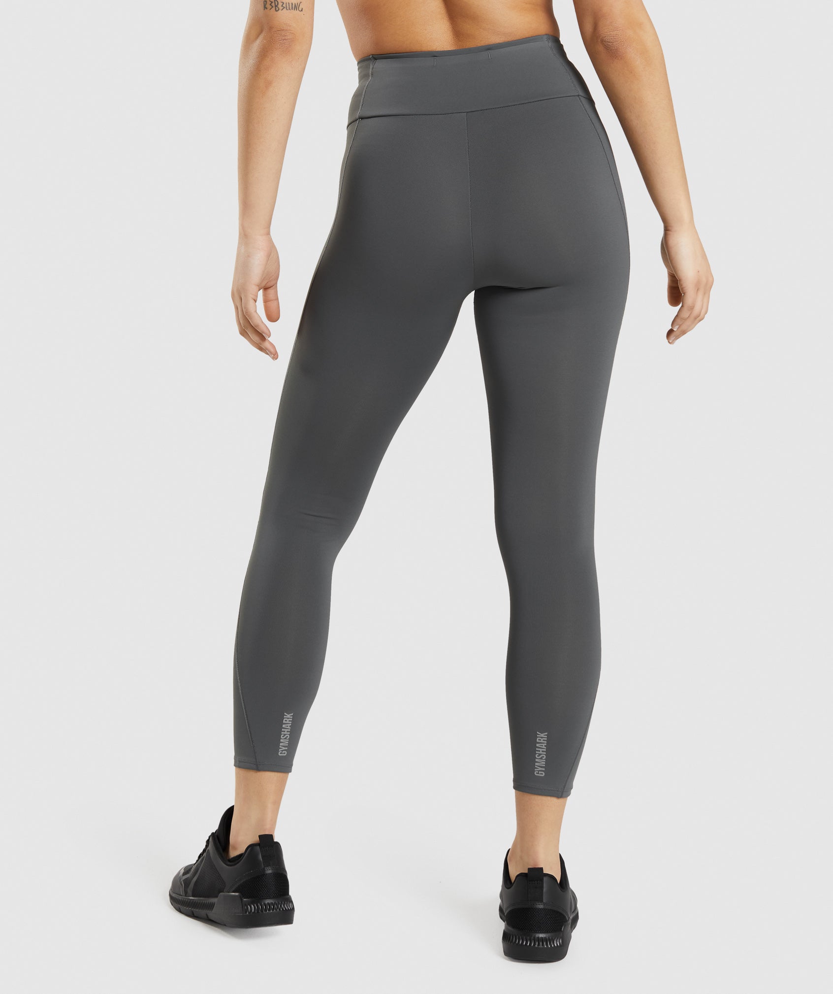 Women's training leggings Gymshark Speed charcoal grey 