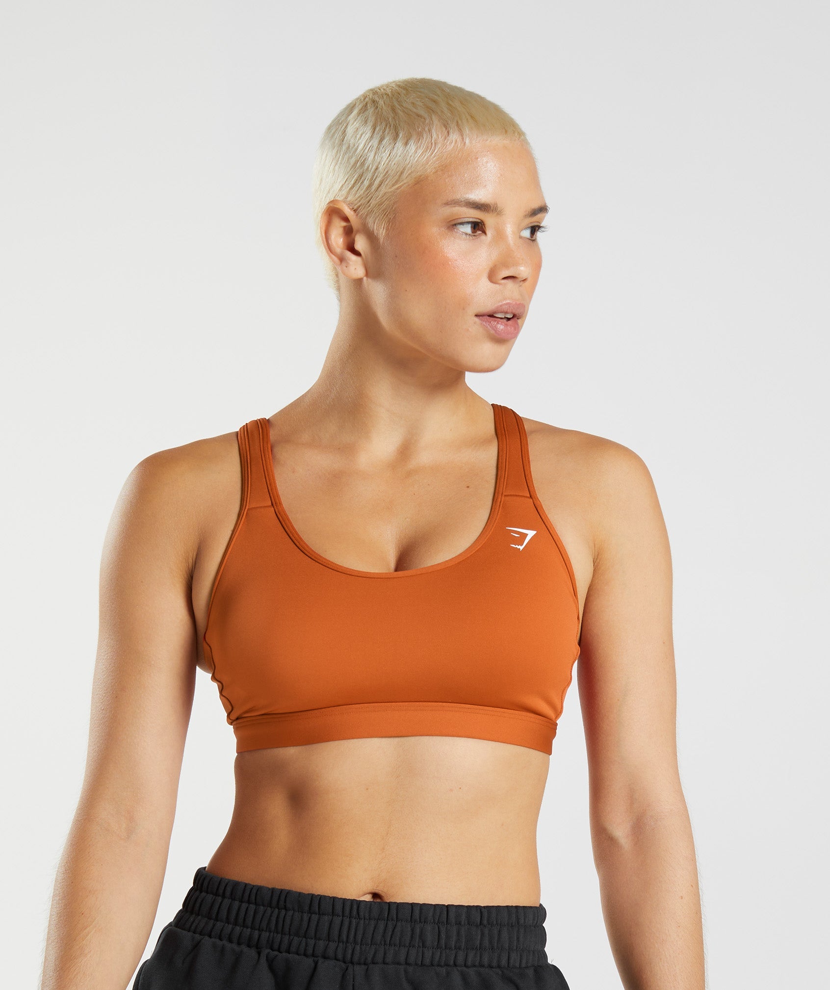 Gymshark Scoop Neck Sports Bra - Dragon Pink