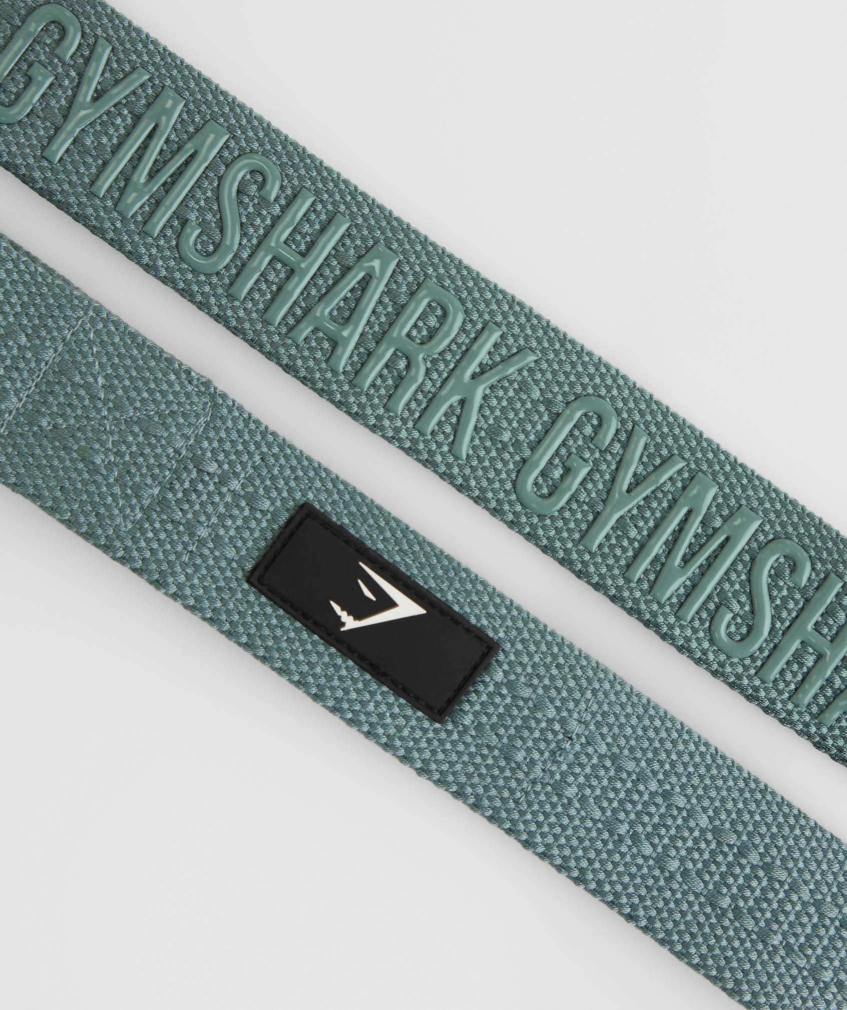 Gymshark Figure 8 Lifting Straps - Seafoam Blue