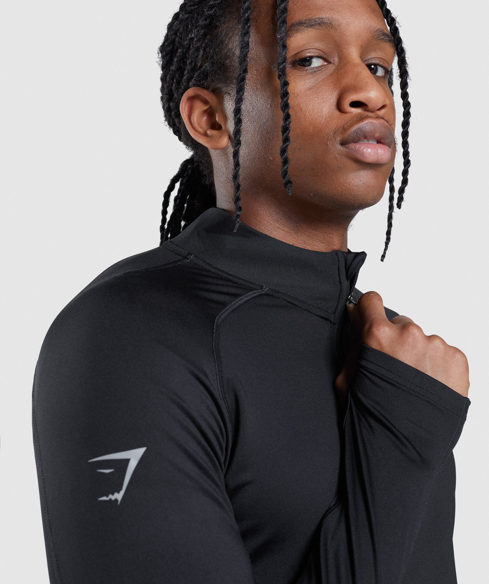 Gymshark Speed Evolve 1/4 Zip - Black