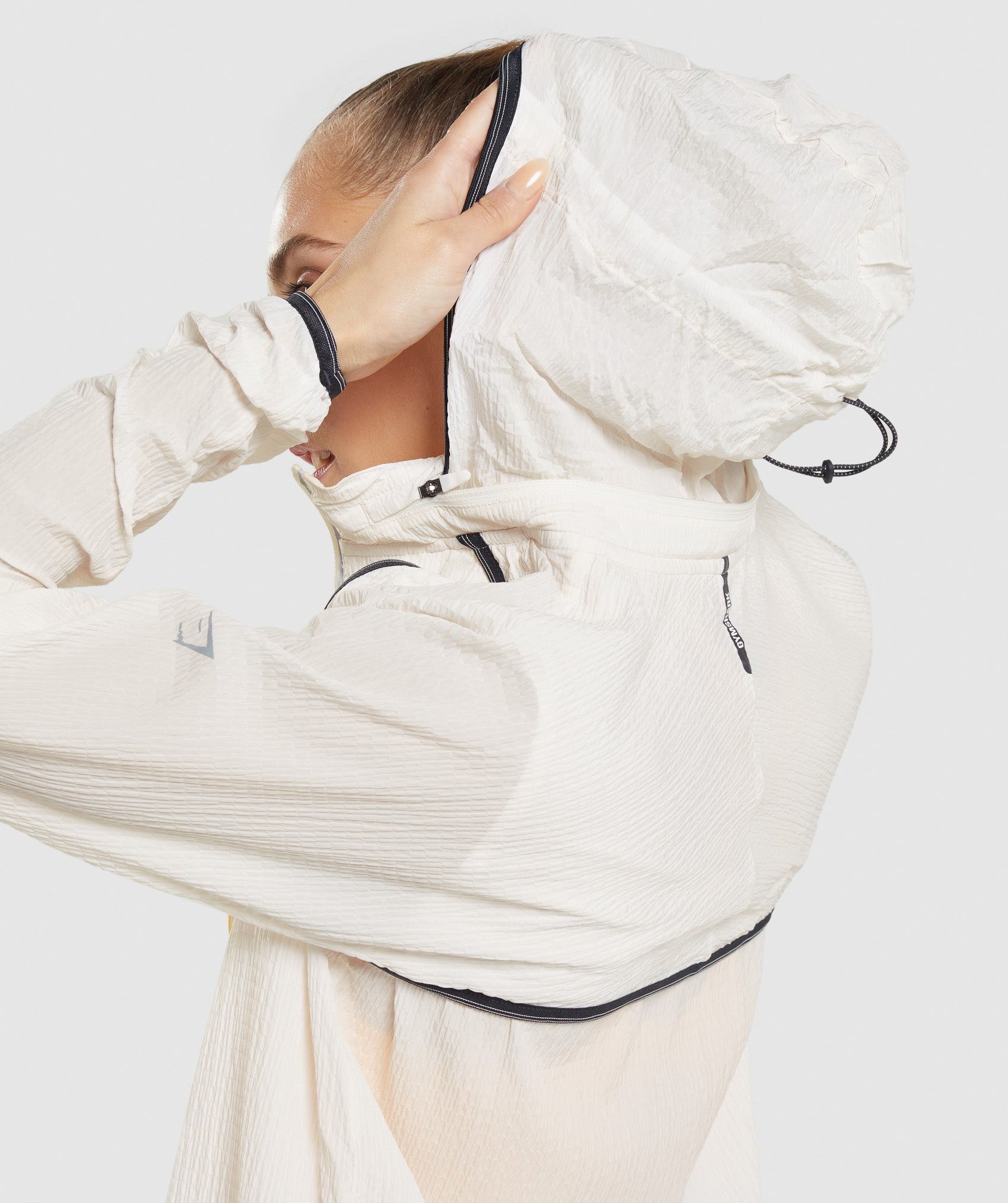 Speed Windbreaker in Coconut White - view 7