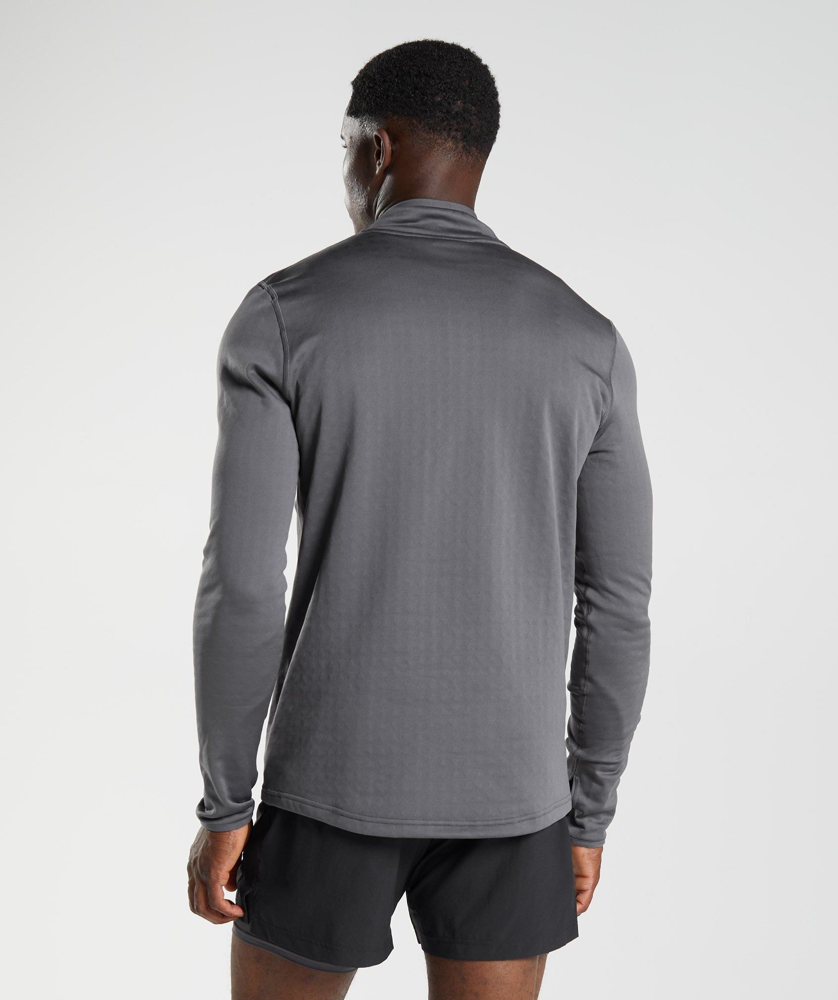 Sport 1/4 Zip in Silhouette Grey - view 2