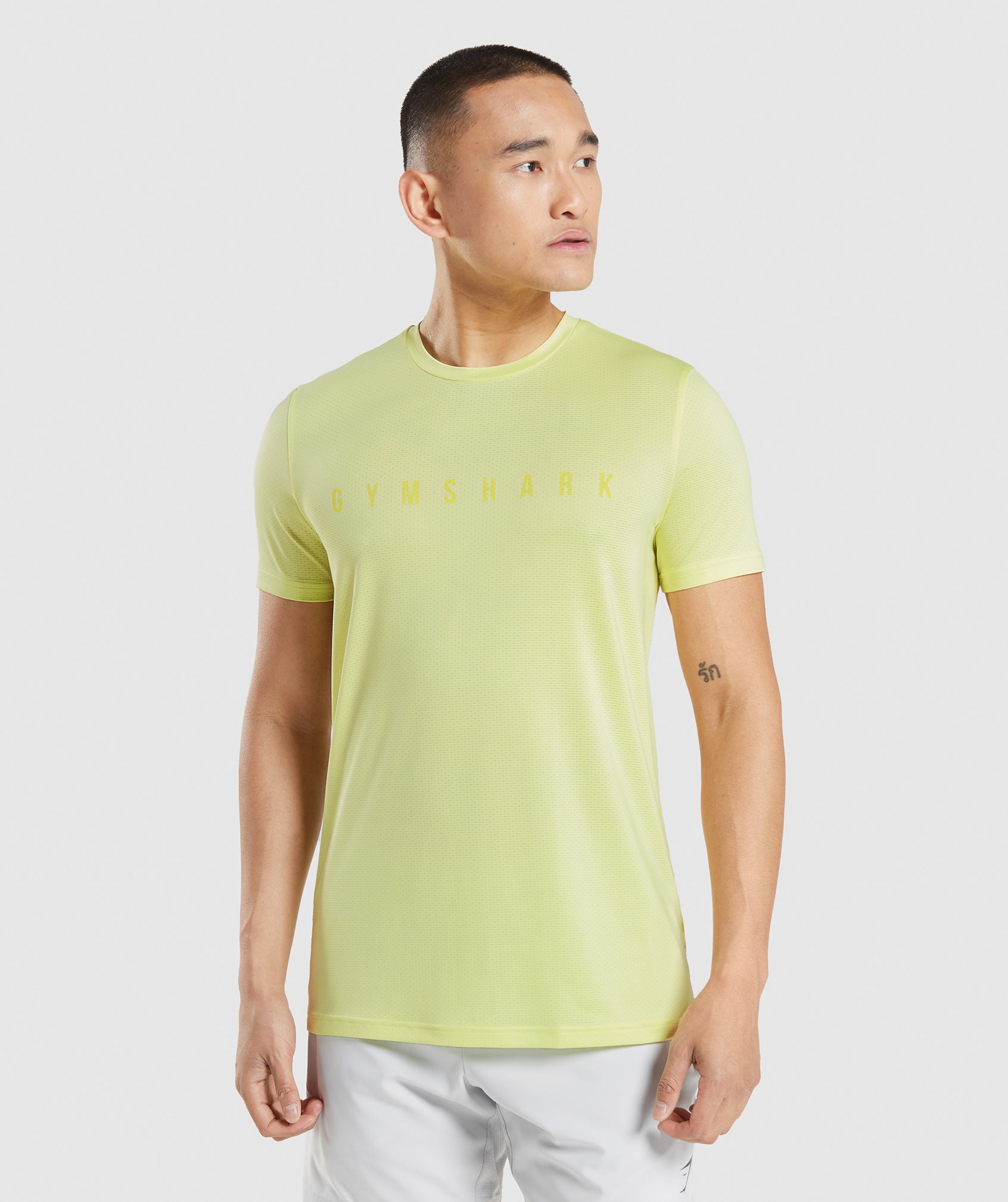 Sport Stripe T-Shirt in Firefly Green