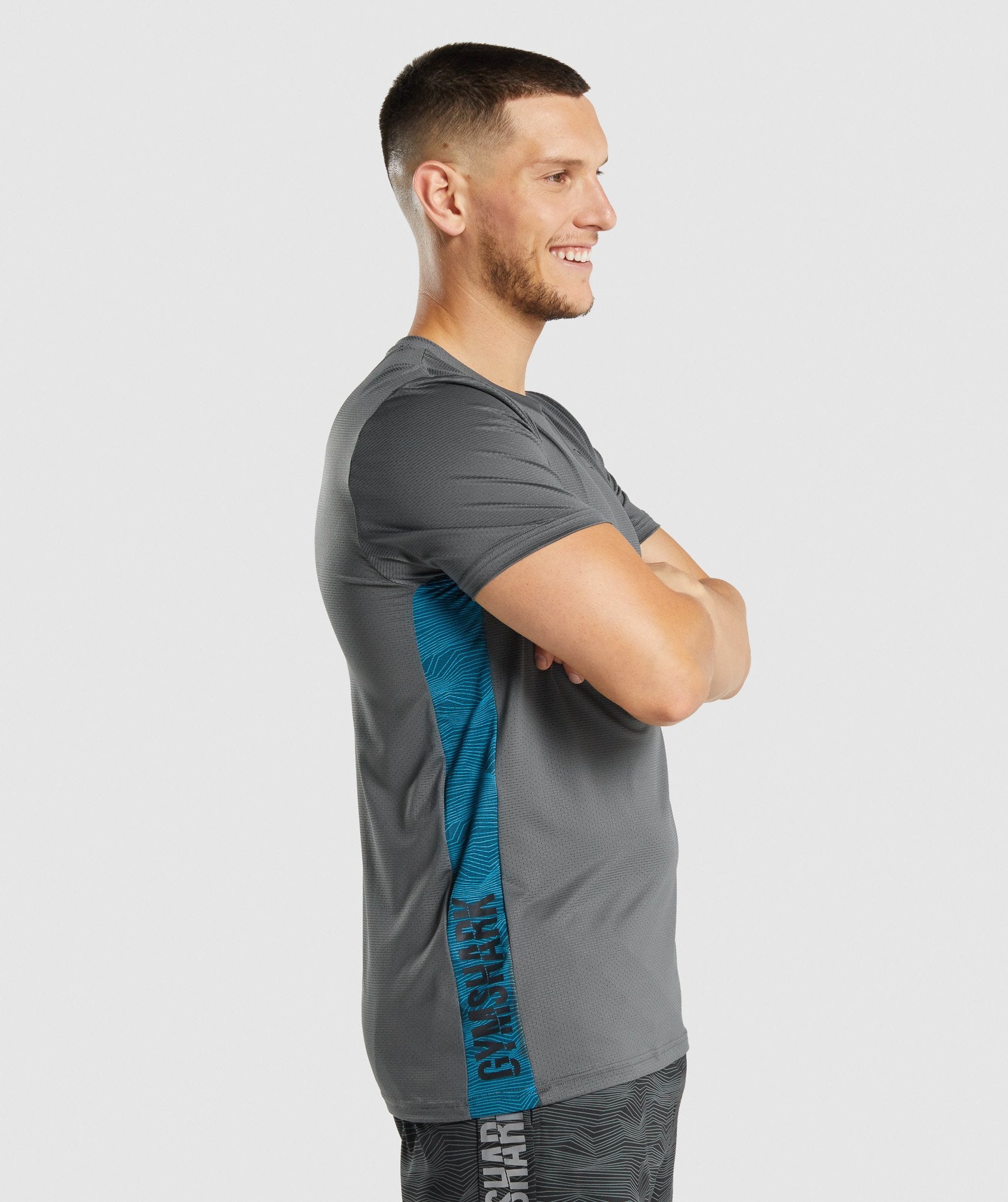 Sport T-Shirt in Charcoal - view 3