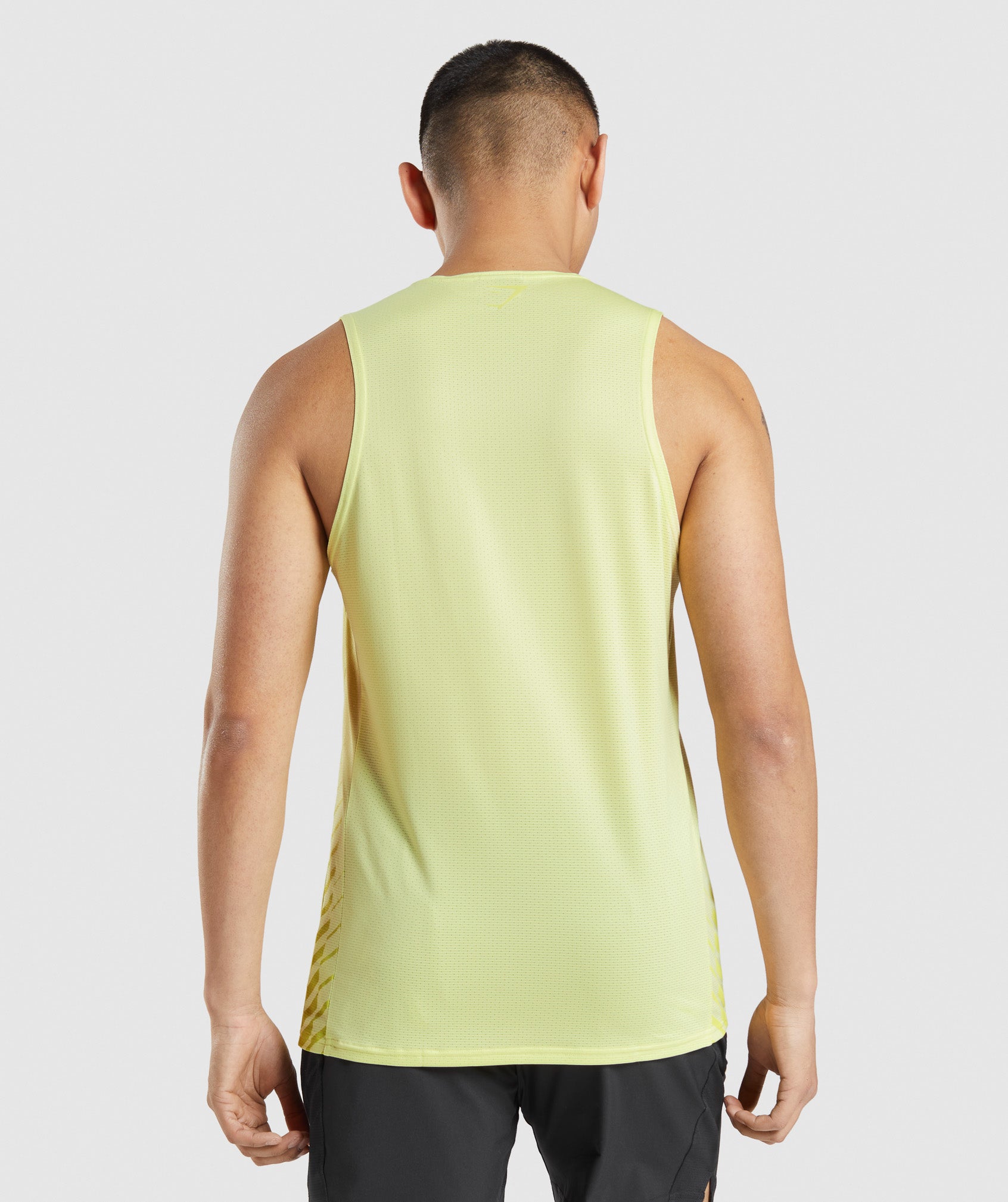 Sport Stripe Tank in Firefly Green - view 2