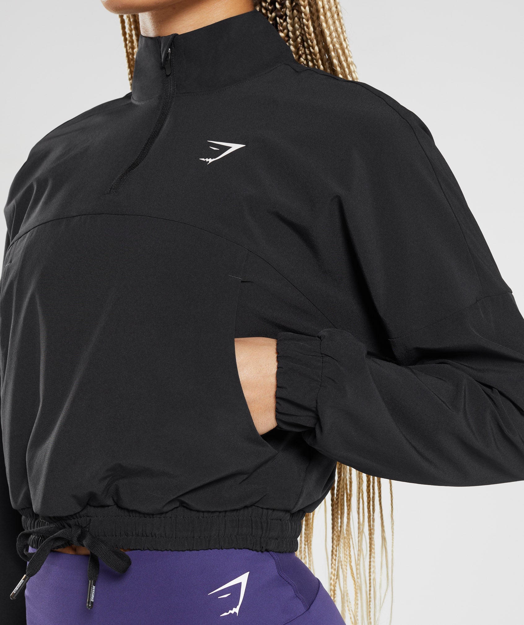 Sport Windbreaker in Black - view 3