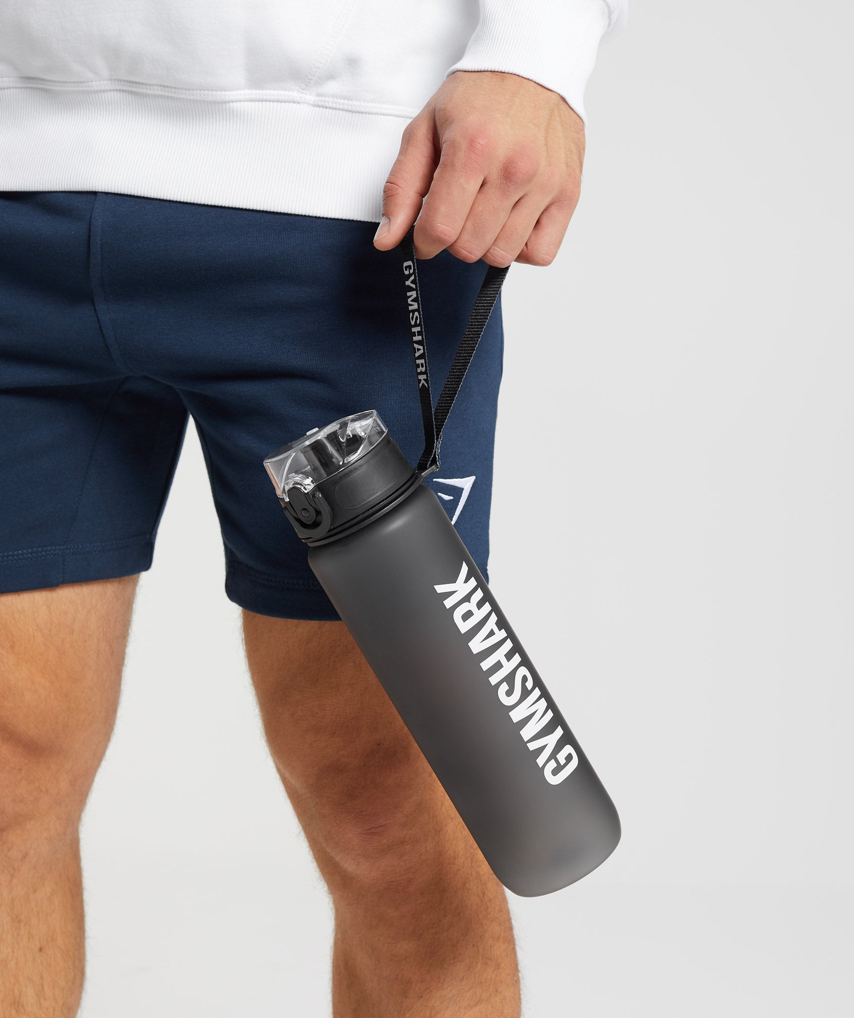 Sports Bottle in Black - view 5