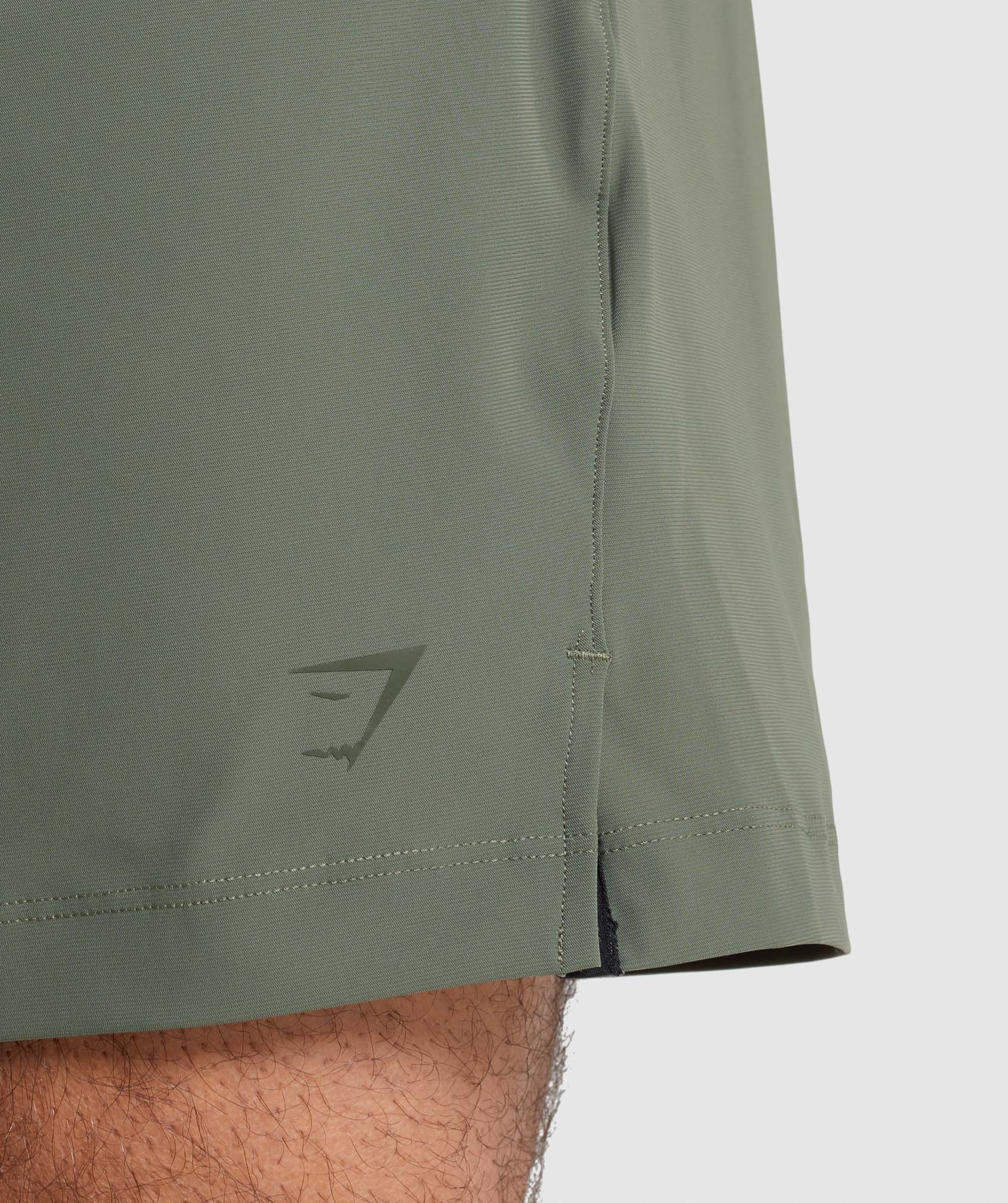 Studio Shorts in Core Olive - view 4