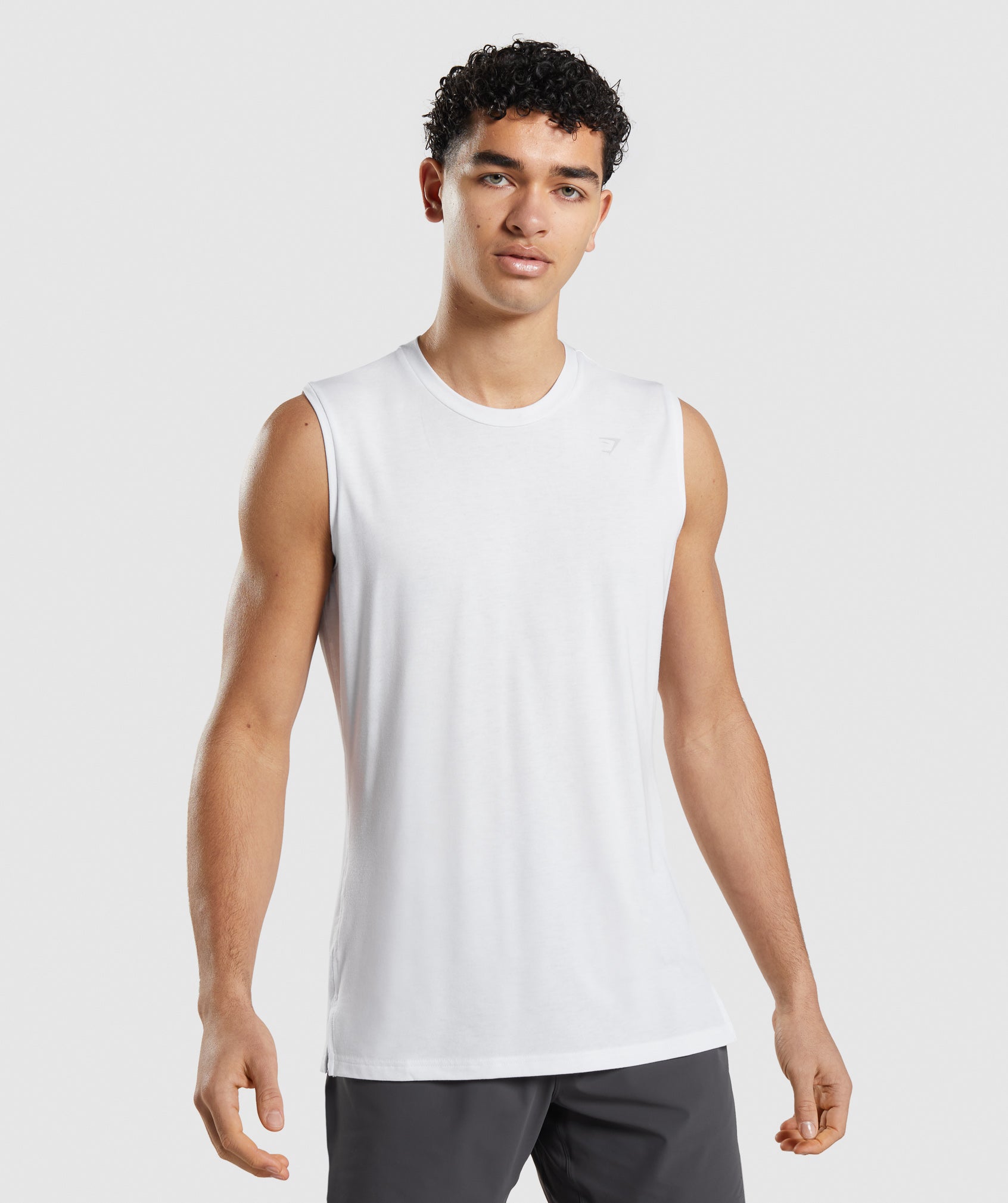 Studio Amplify Tank in White - view 1