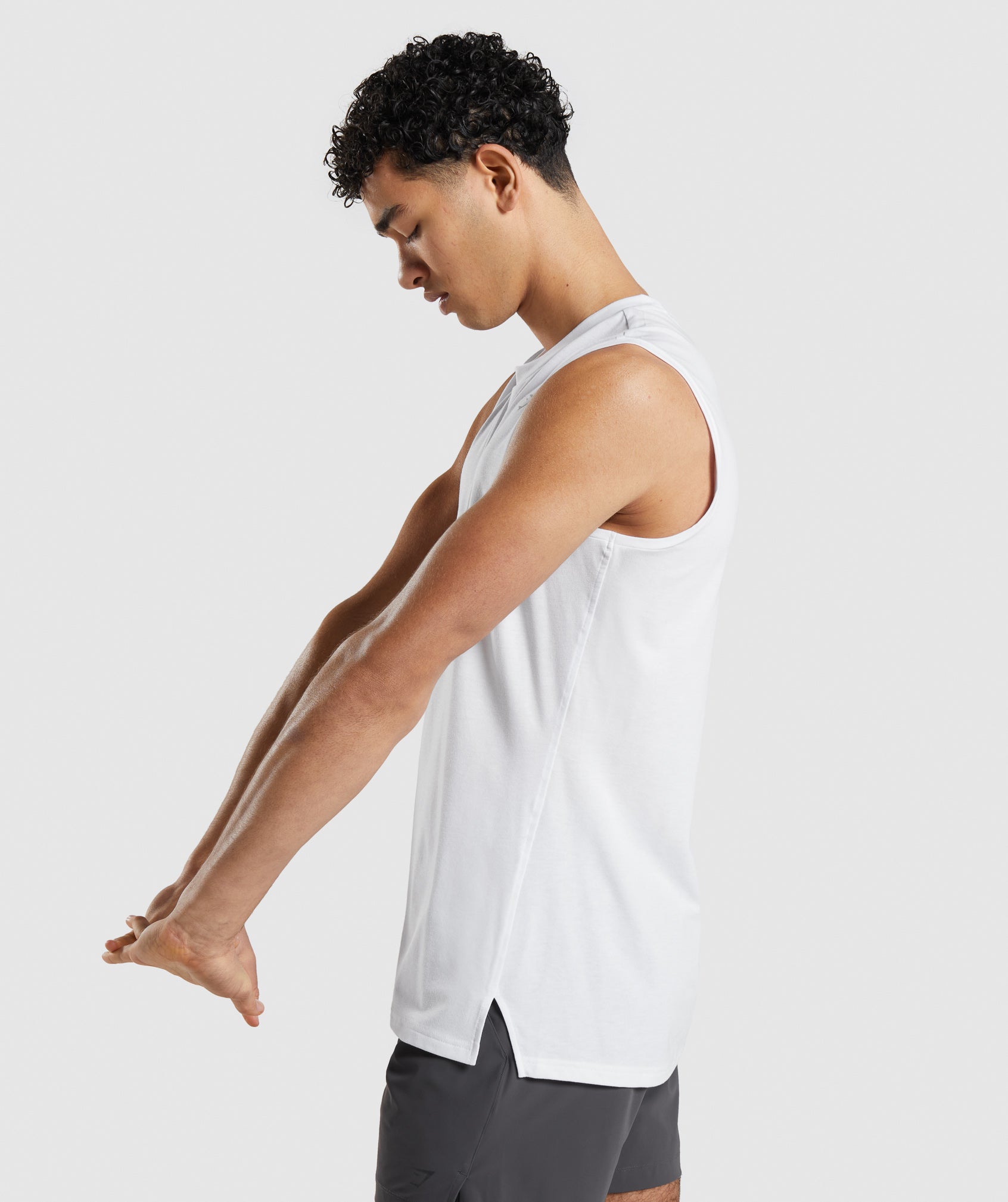 Studio Amplify Tank in White - view 3