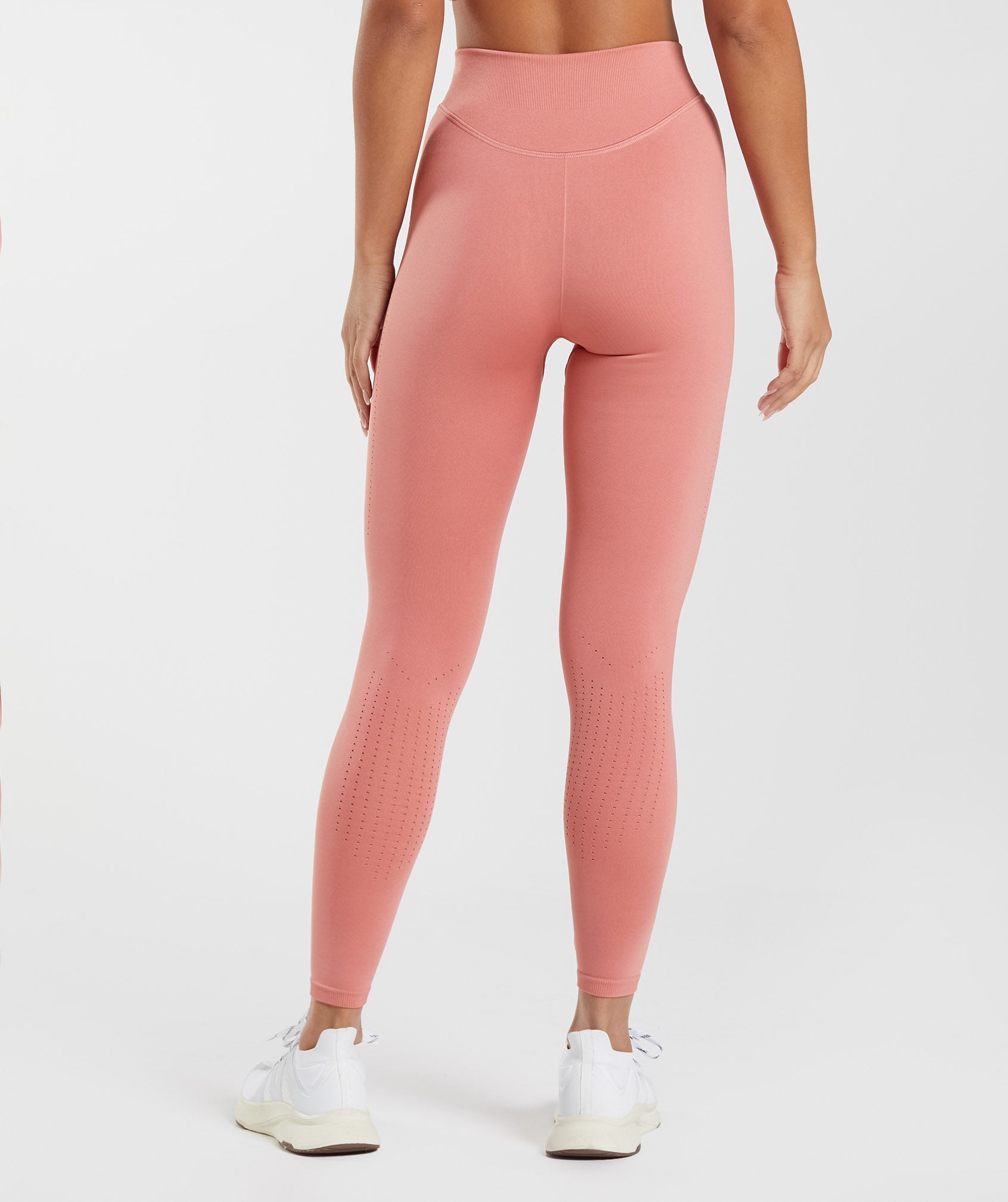 gymshark - wtflex seamless high waisted leggings chevron pink