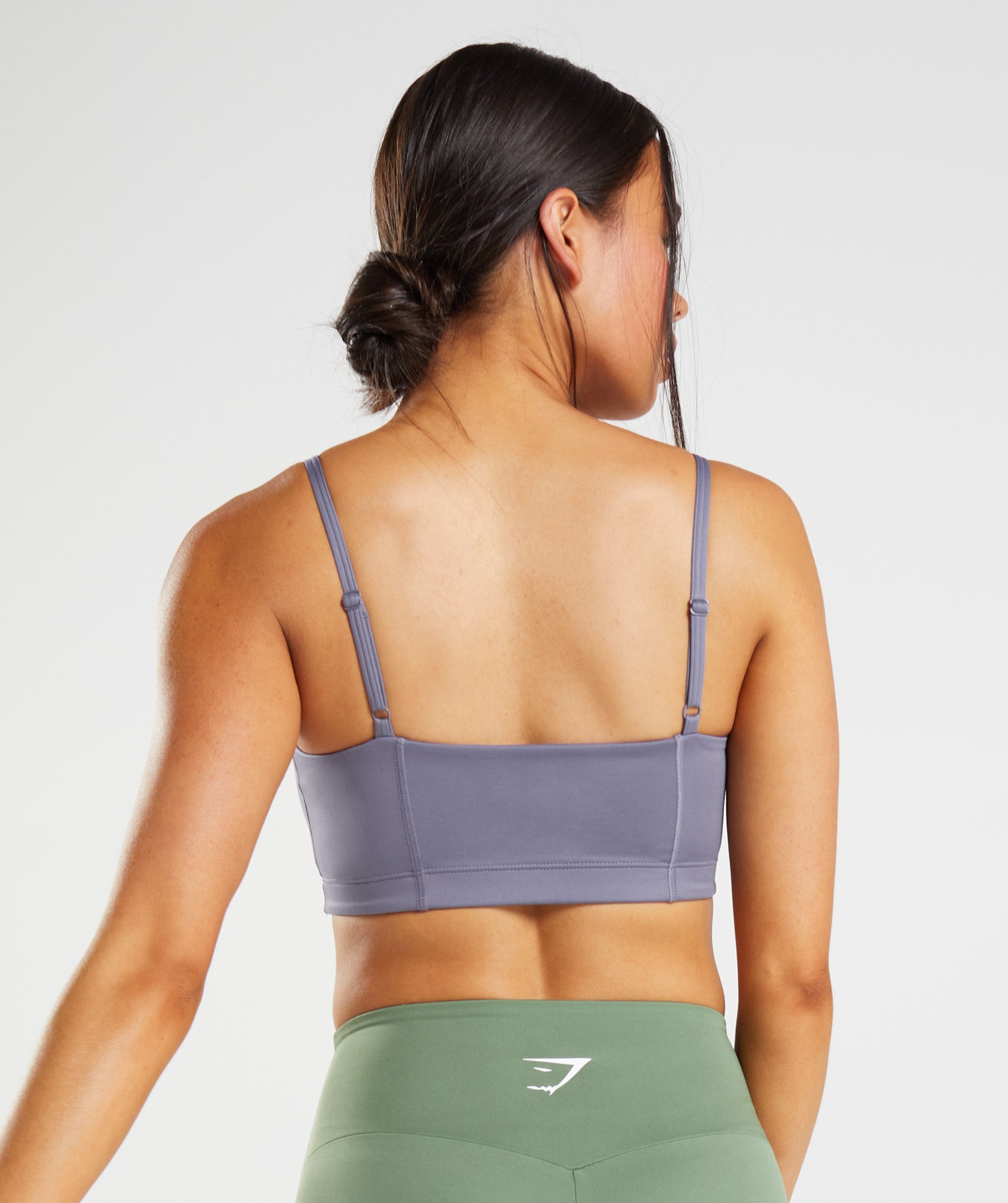 Bandeau Sports Bra in Mercury Purple - view 2