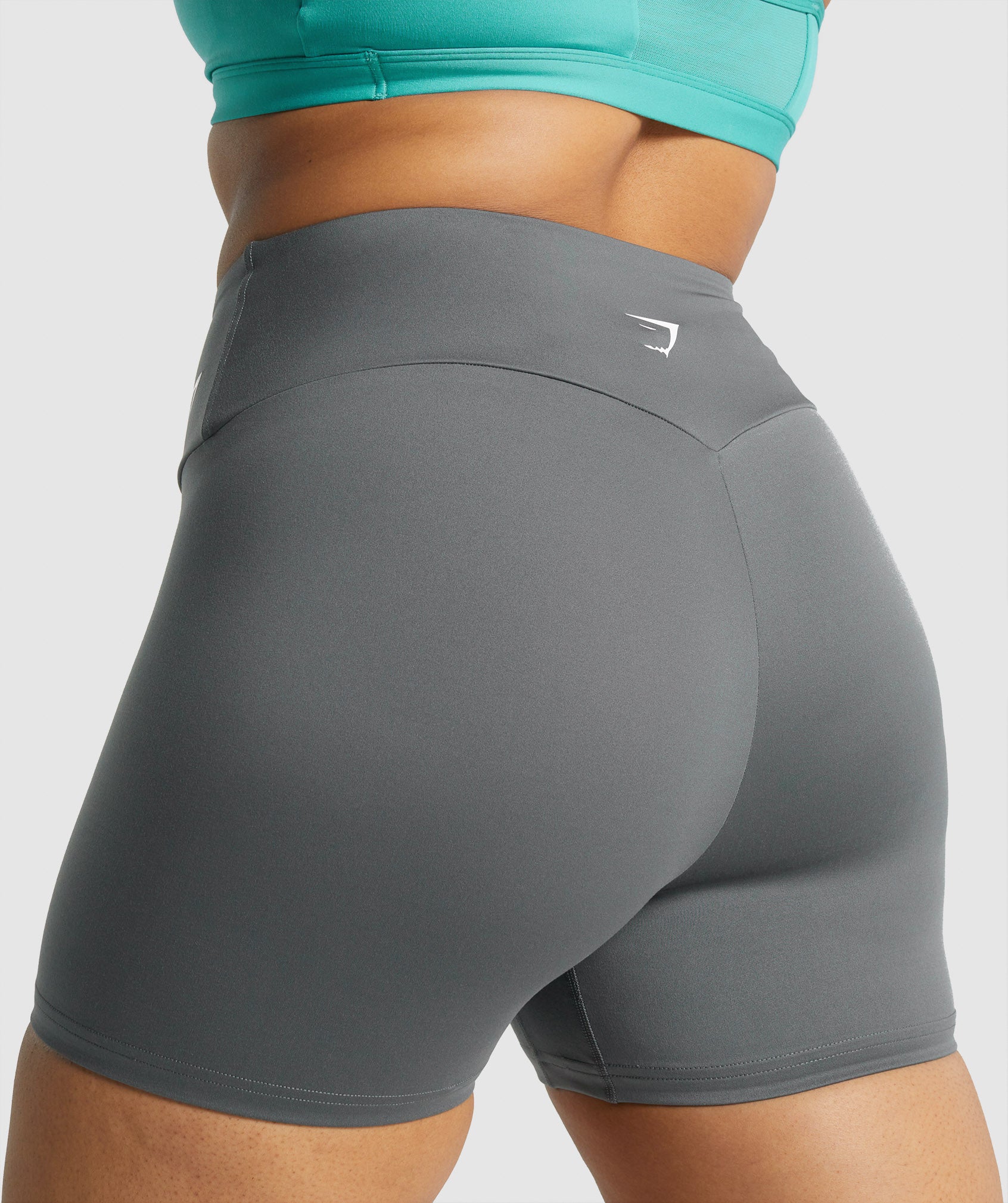 Training Shorts in Charcoal Grey - view 5