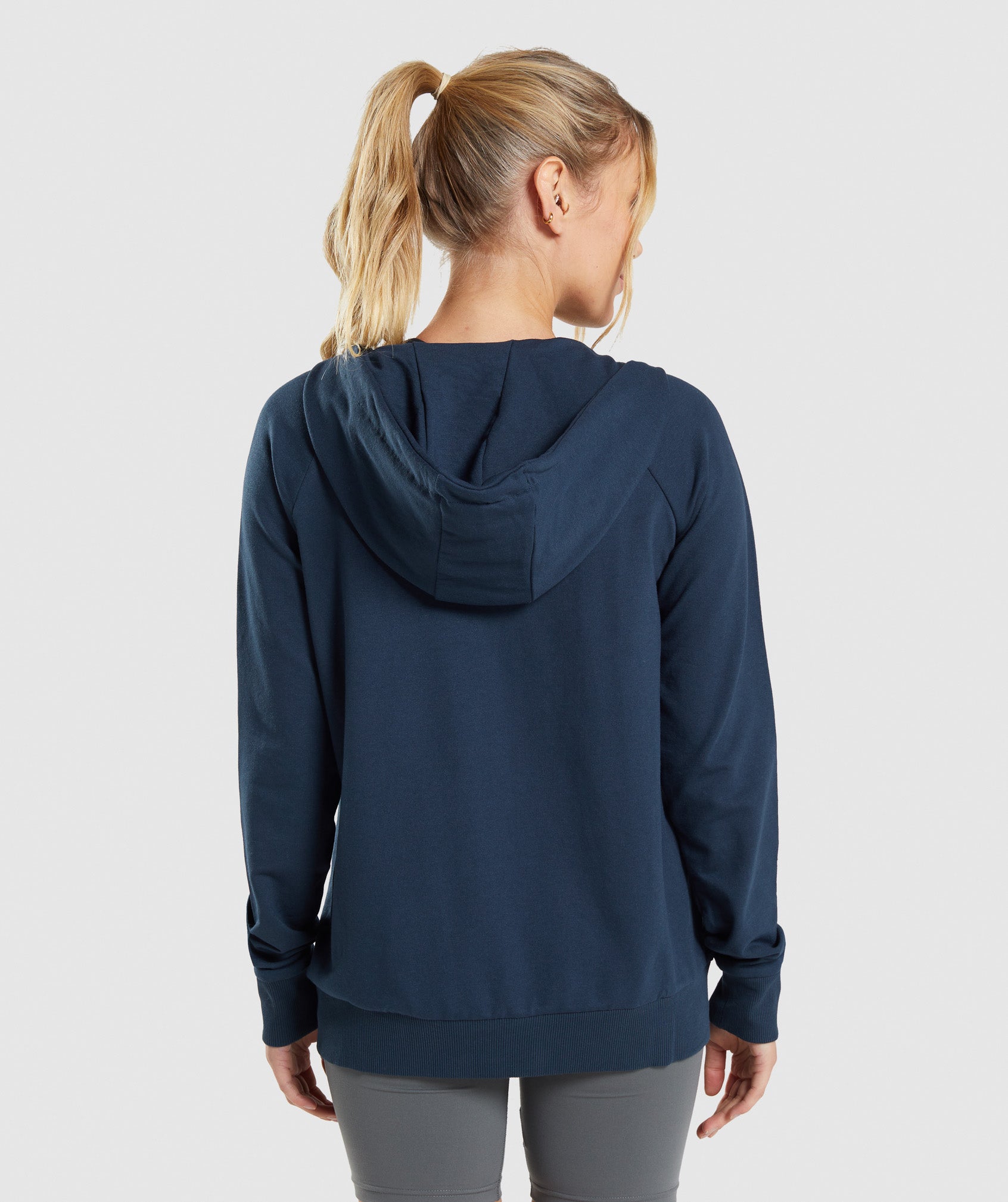 Training Zip Hoodie in Navy - view 2