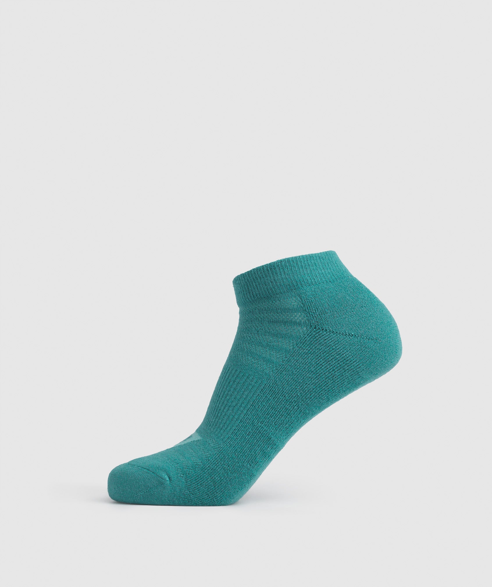 Trainer Socks 3pk in Blue/Jewel Green/Pebble Grey - view 6