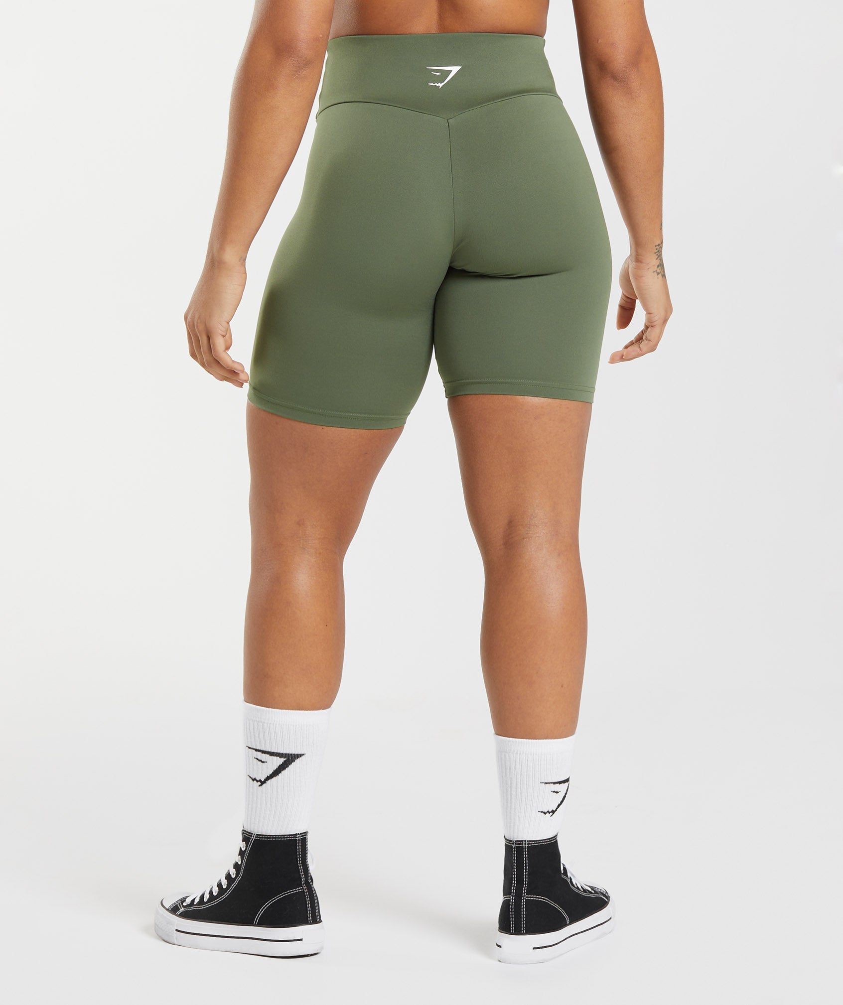 Training Cycling Shorts in Core Olive - view 2