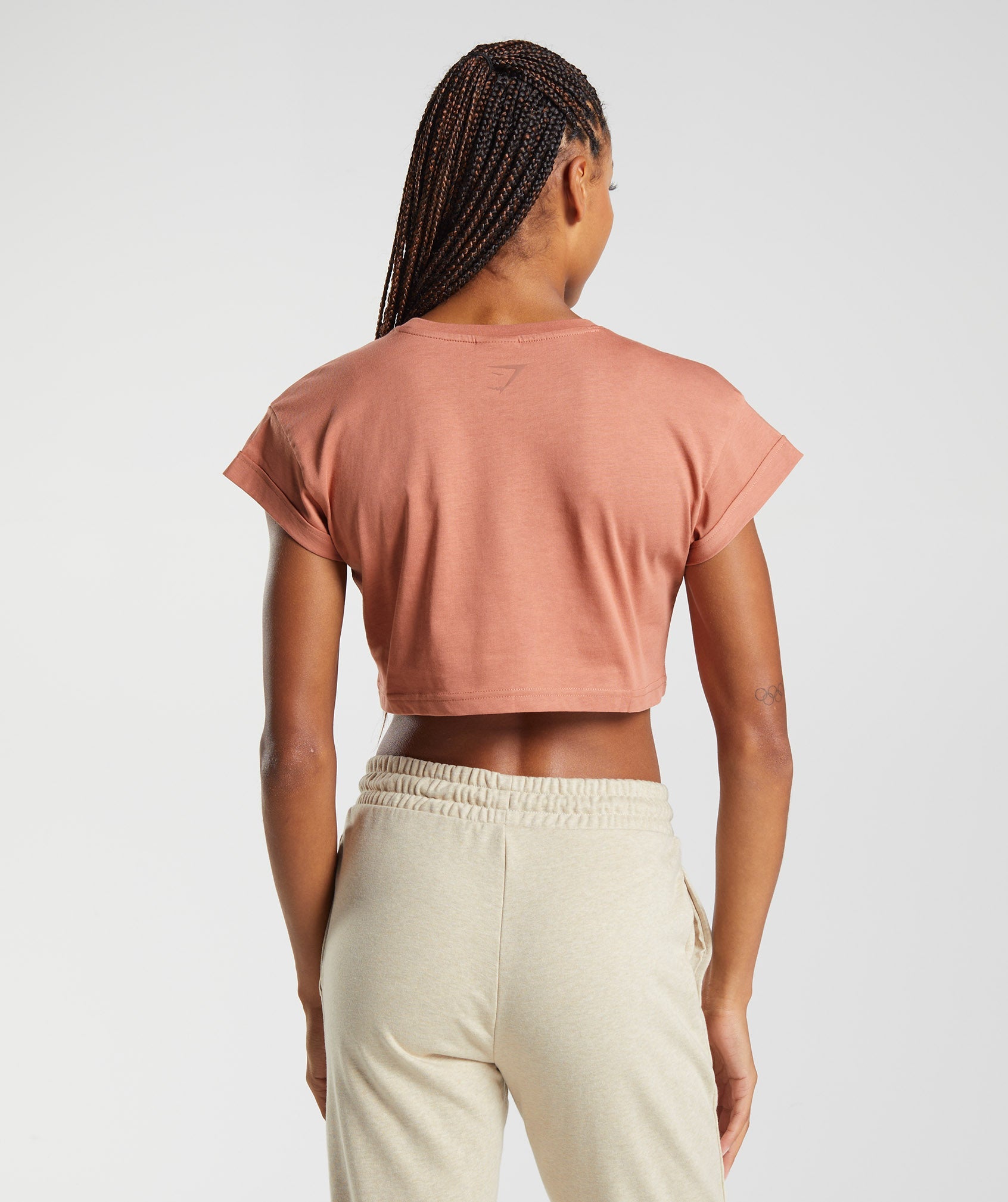 Fraction Crop Top