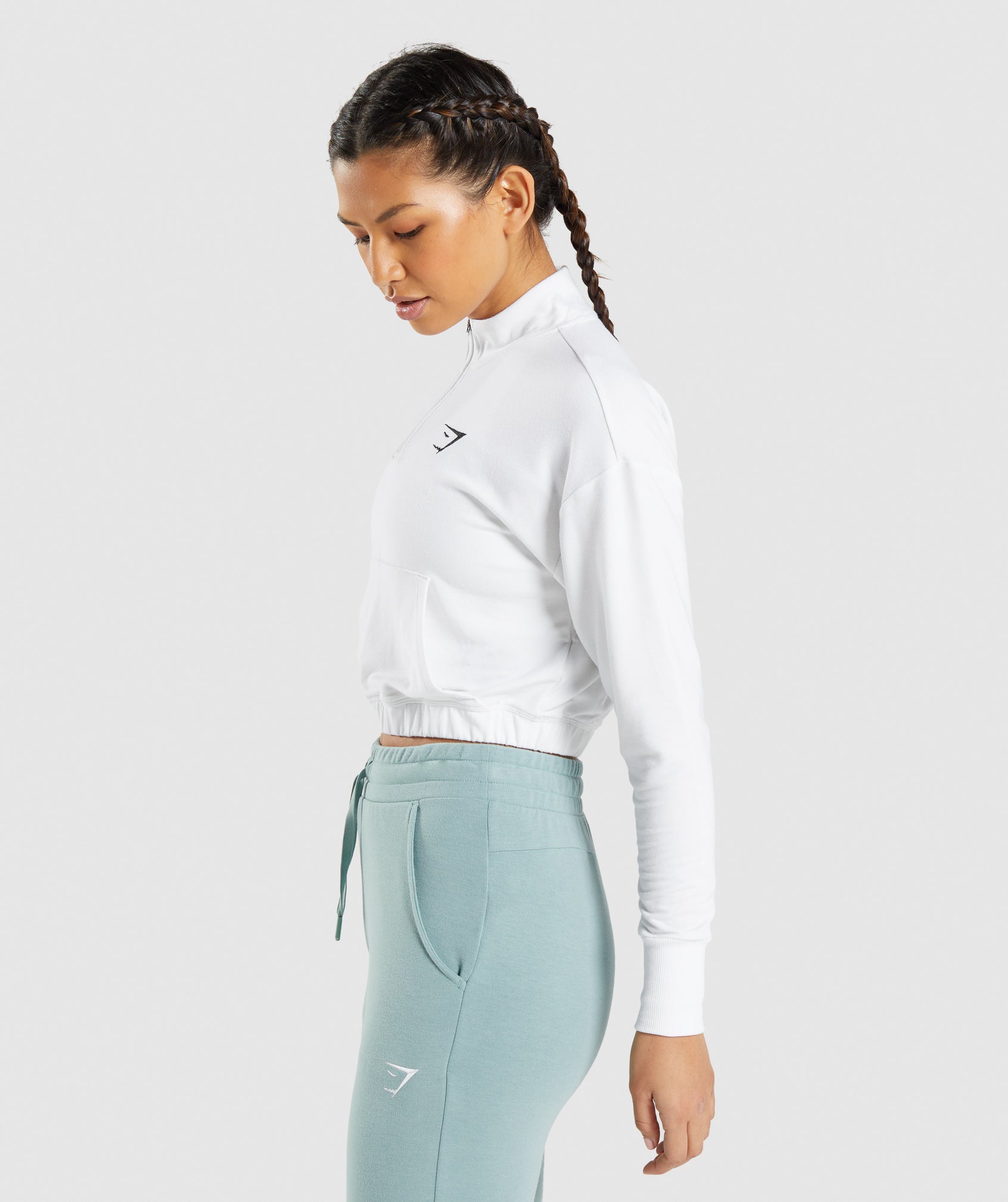 Training Pippa Pullover in White - view 3