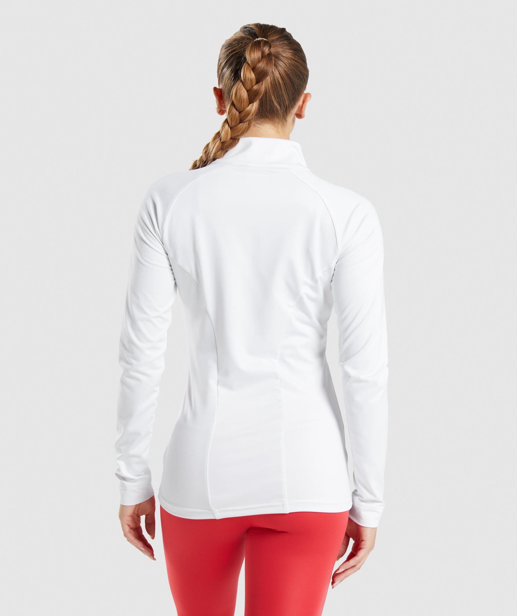 Training Jacket in White - view 2