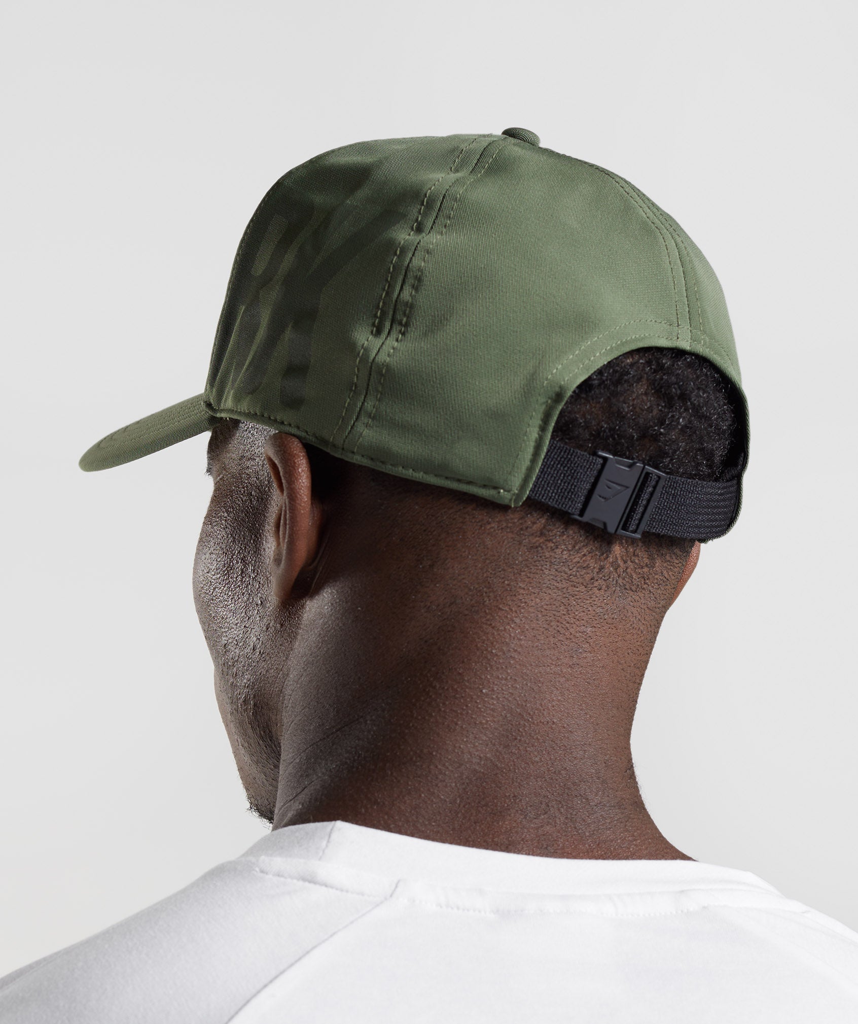 Logo Trucker Cap in Core Olive - view 2