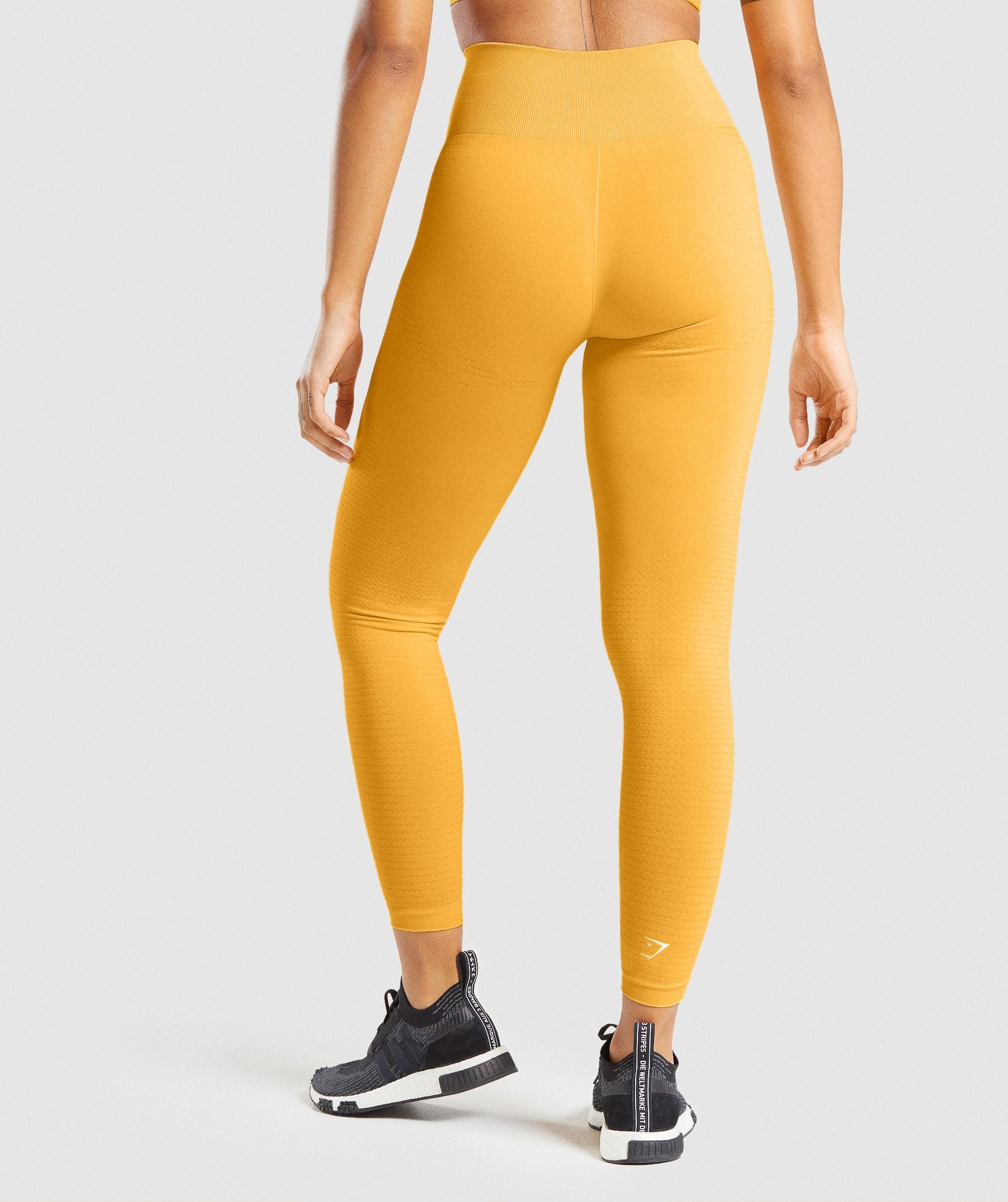 Vital Seamless 2.0 Leggings in Yellow Marl - view 2