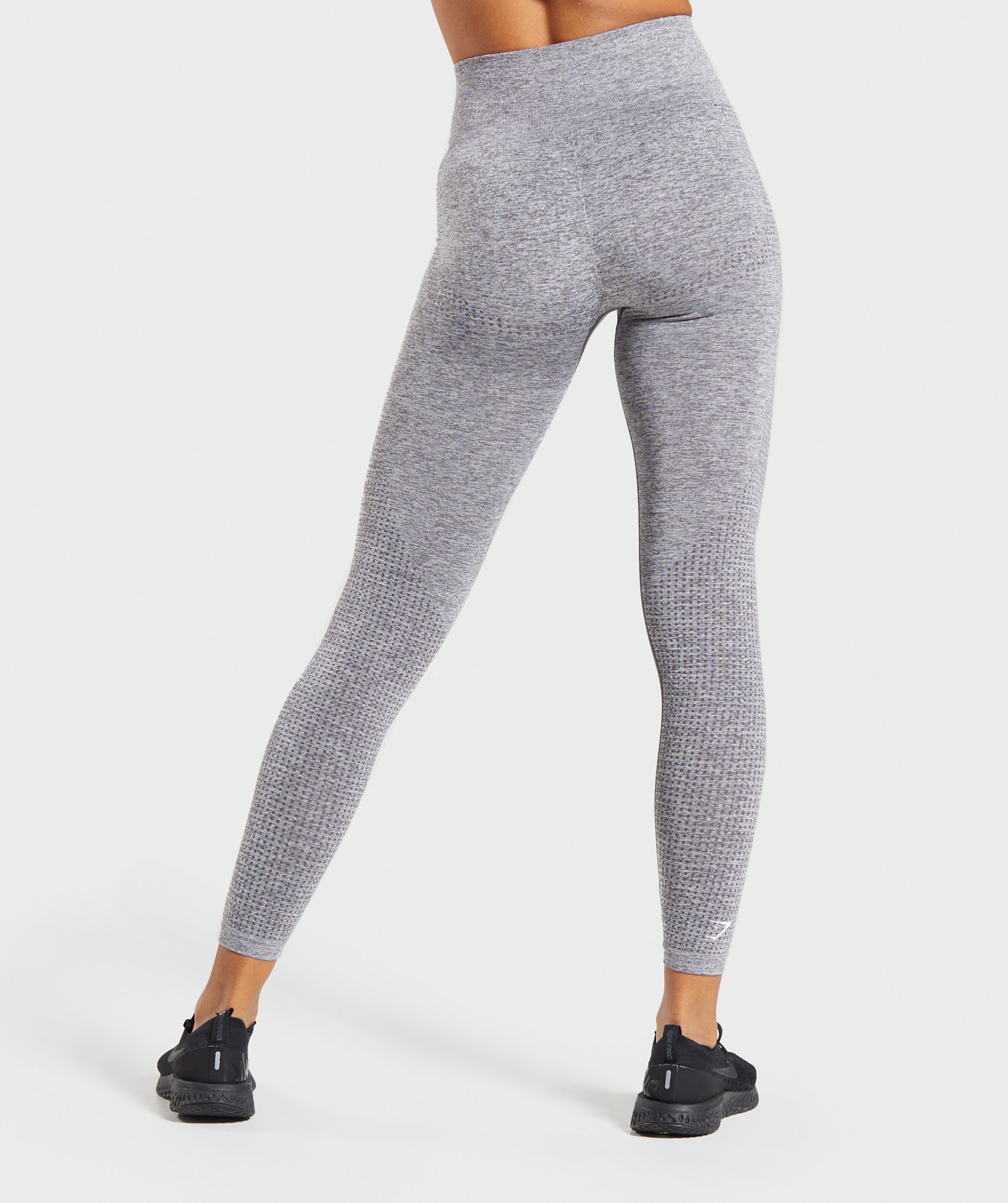 Vital Seamless Leggings in Smokey Grey Marl - view 2