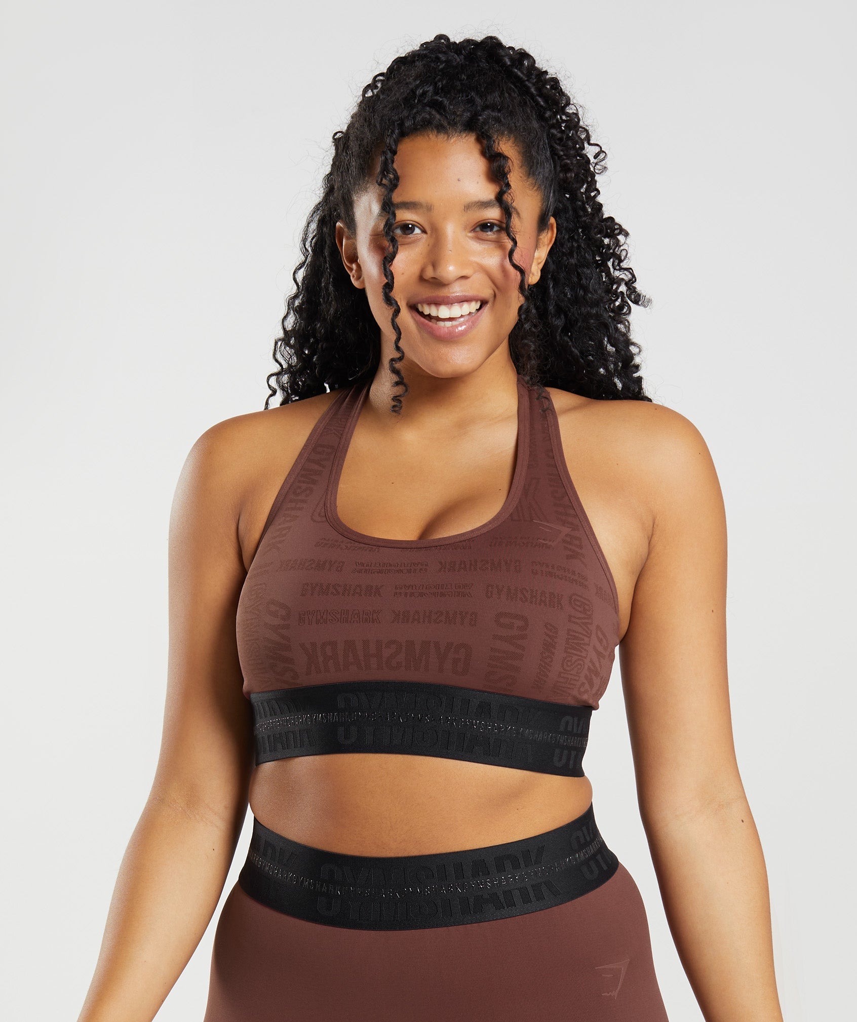 Vision Sports Bra in Cherry Brown - view 1