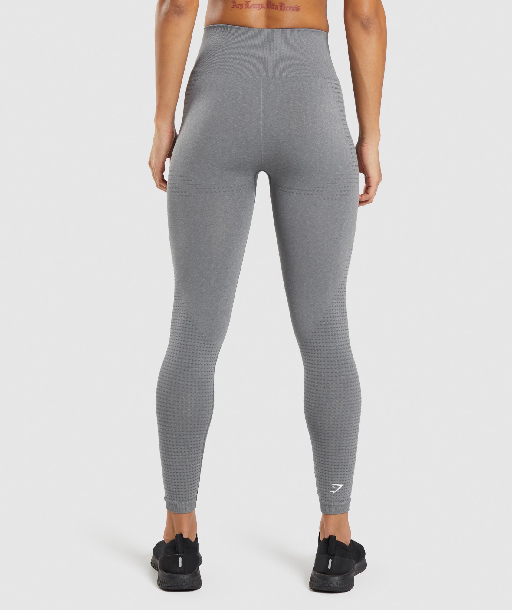 Vital Seamless 2.0 Leggings in Smokey Grey Marl - view 2