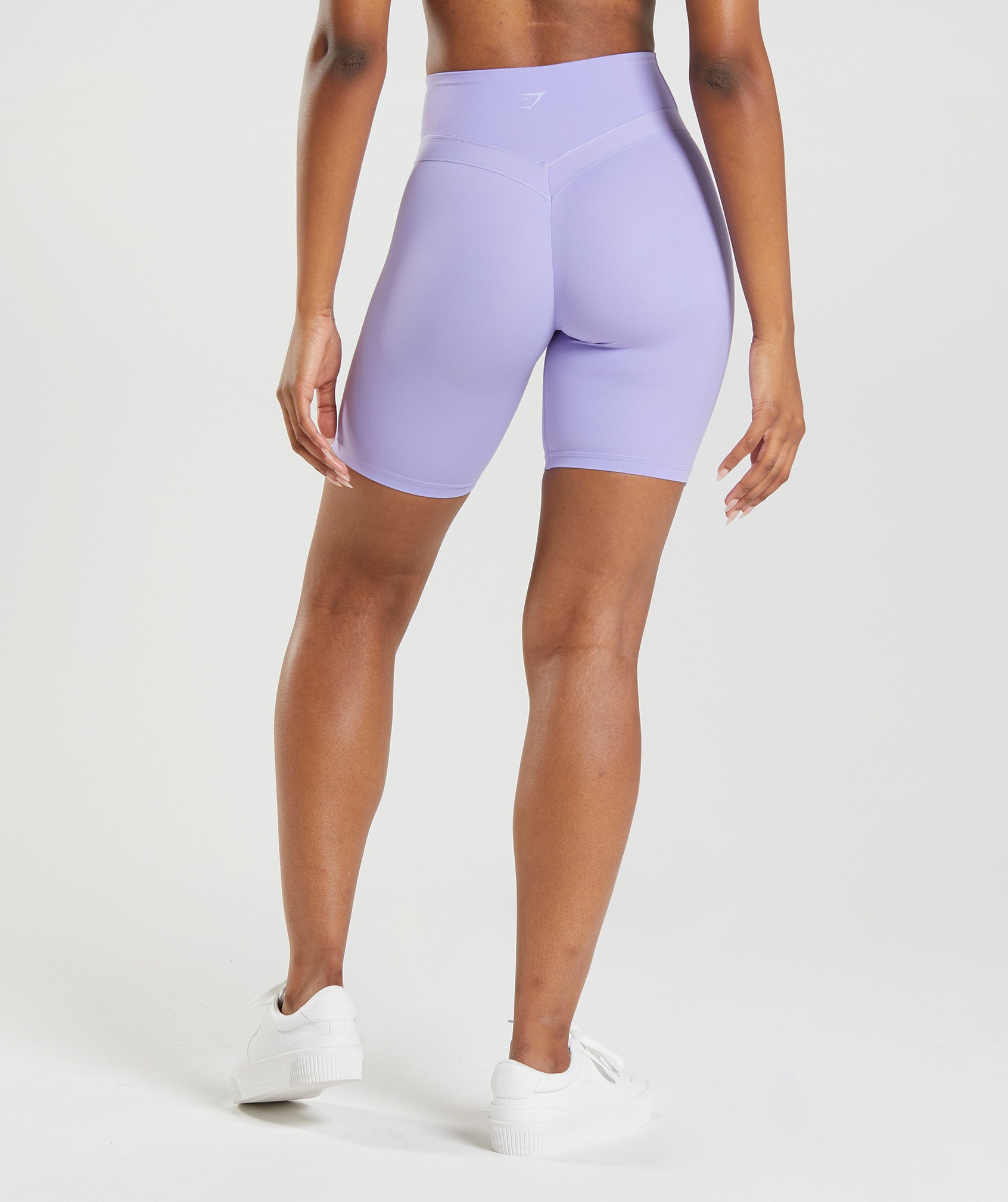 Whitney Cycling Shorts in Wildflower Purple - view 2