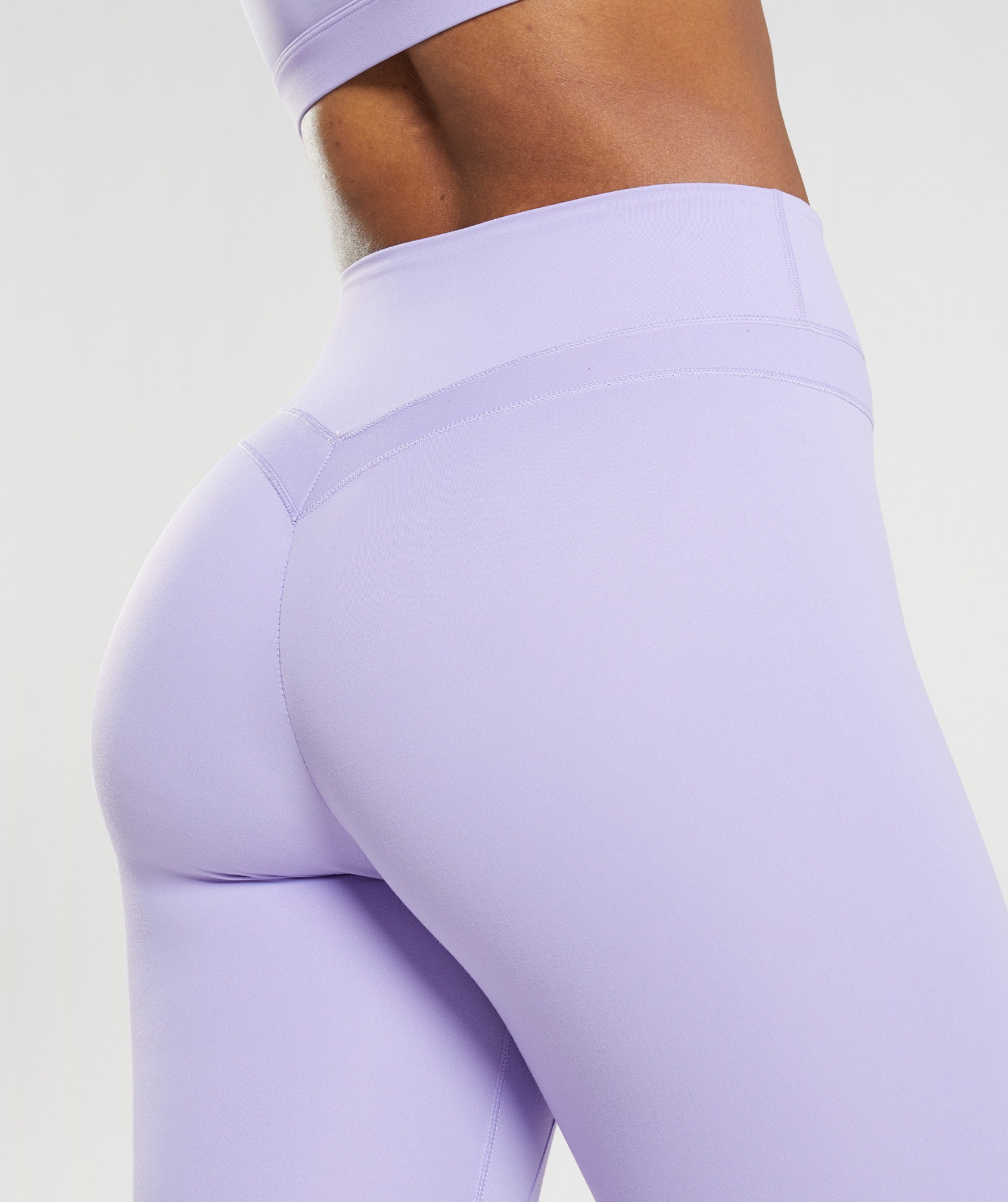 Gymshark leggings in bright purple! In good - Depop