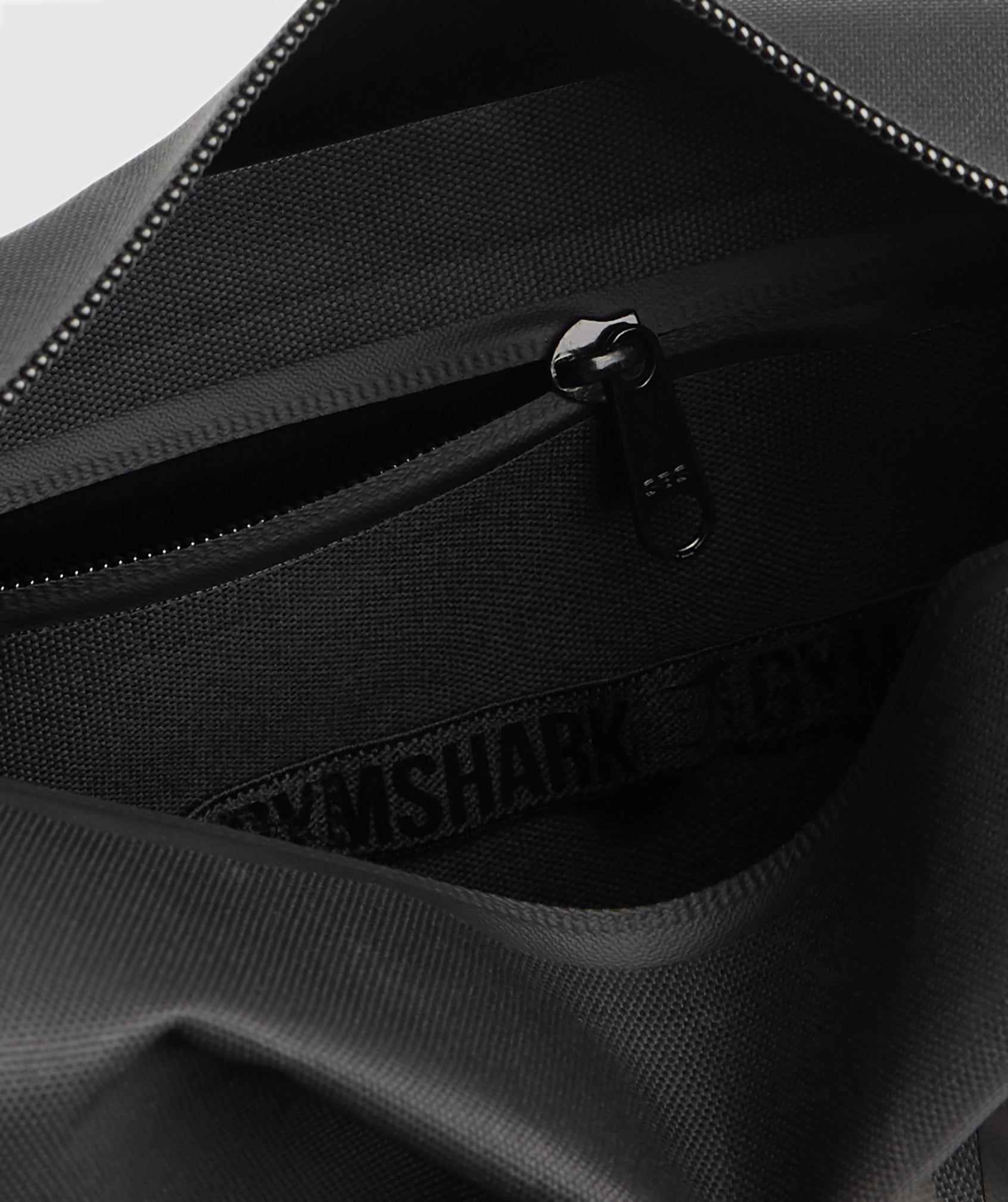 Gymshark Zip Black Unisex Logo Wash Bag GABG3299 BK