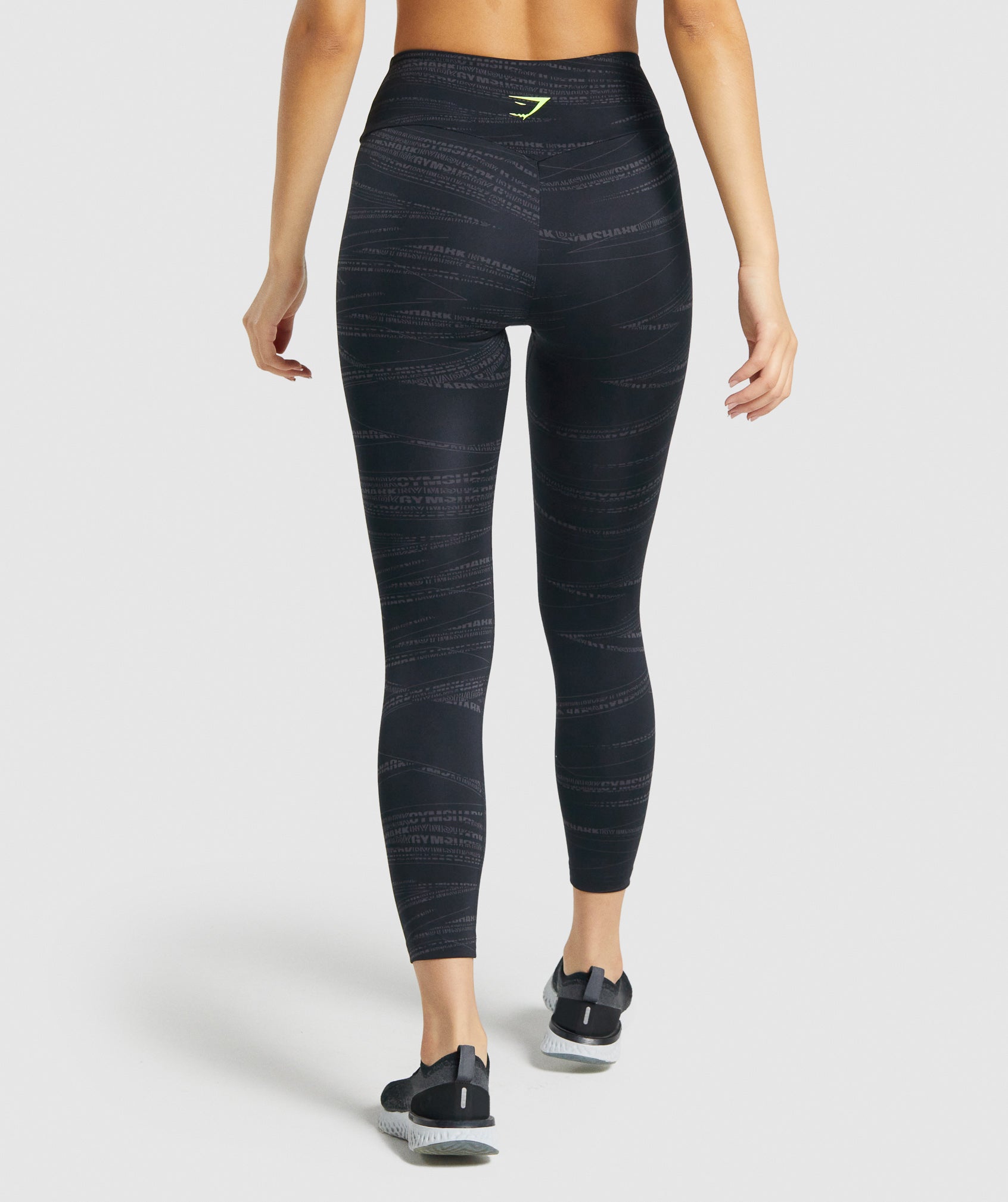 Zone Graphic Leggings in Black/Grey - view 2